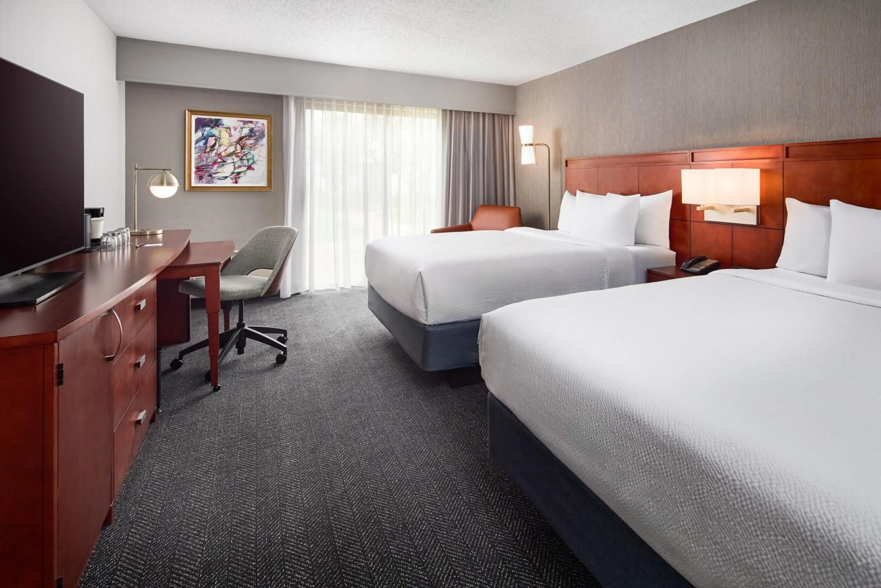 Bed in Courtyard by Marriott Fort Collins