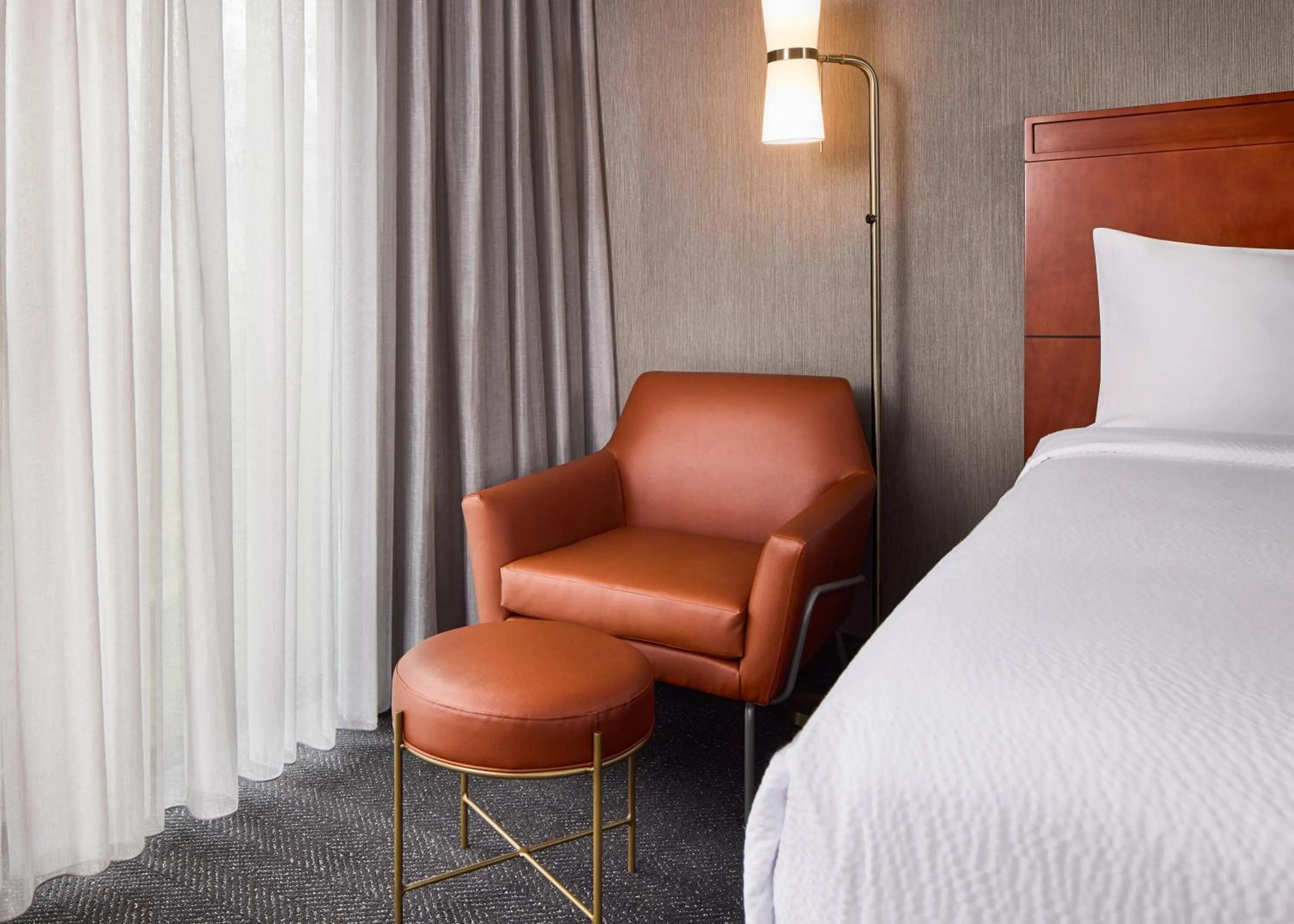 Bed in Courtyard by Marriott Fort Collins