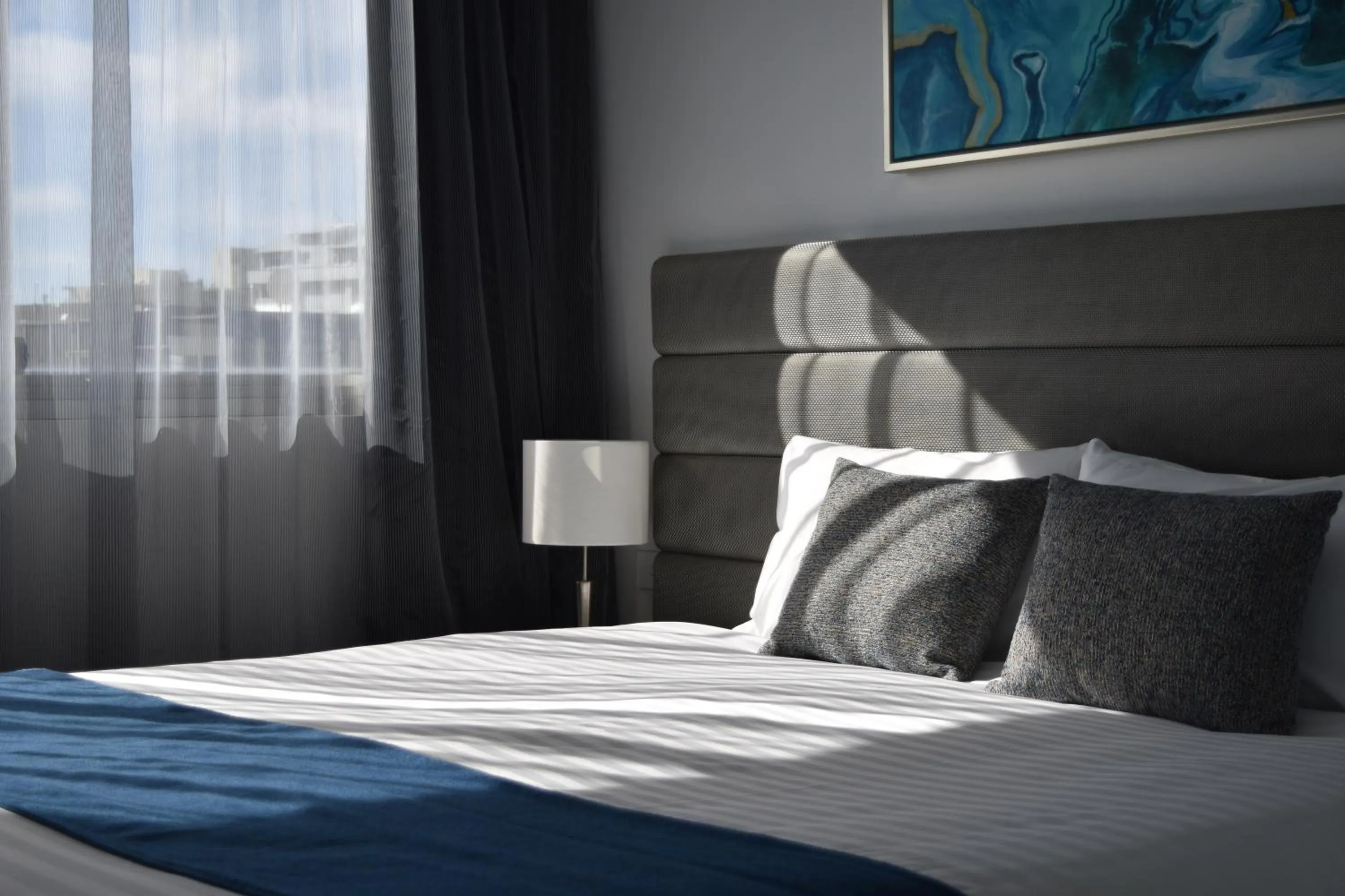 Bed in Mantra Quayside Port Macquarie