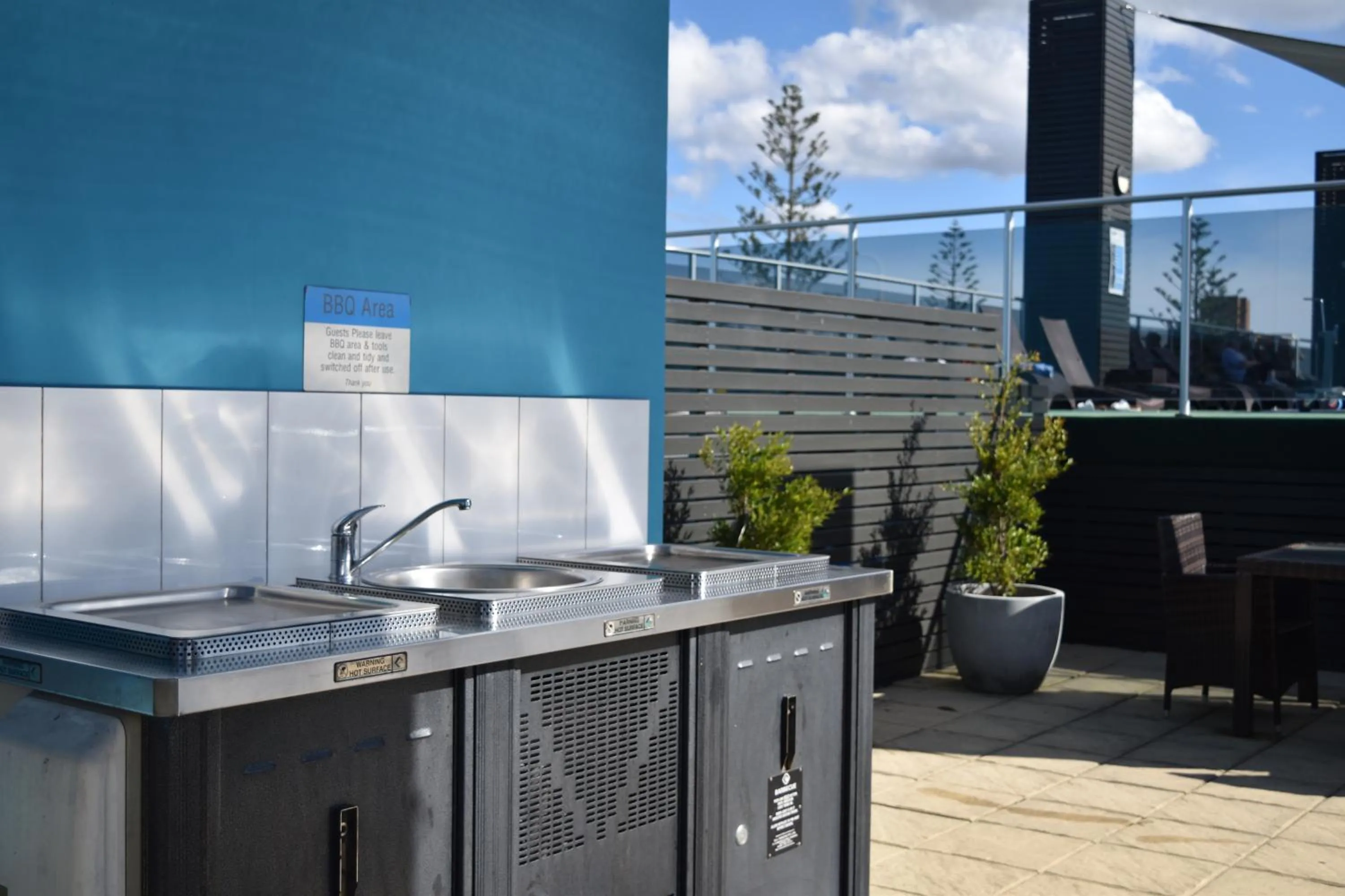 BBQ facilities in Mantra Quayside Port Macquarie