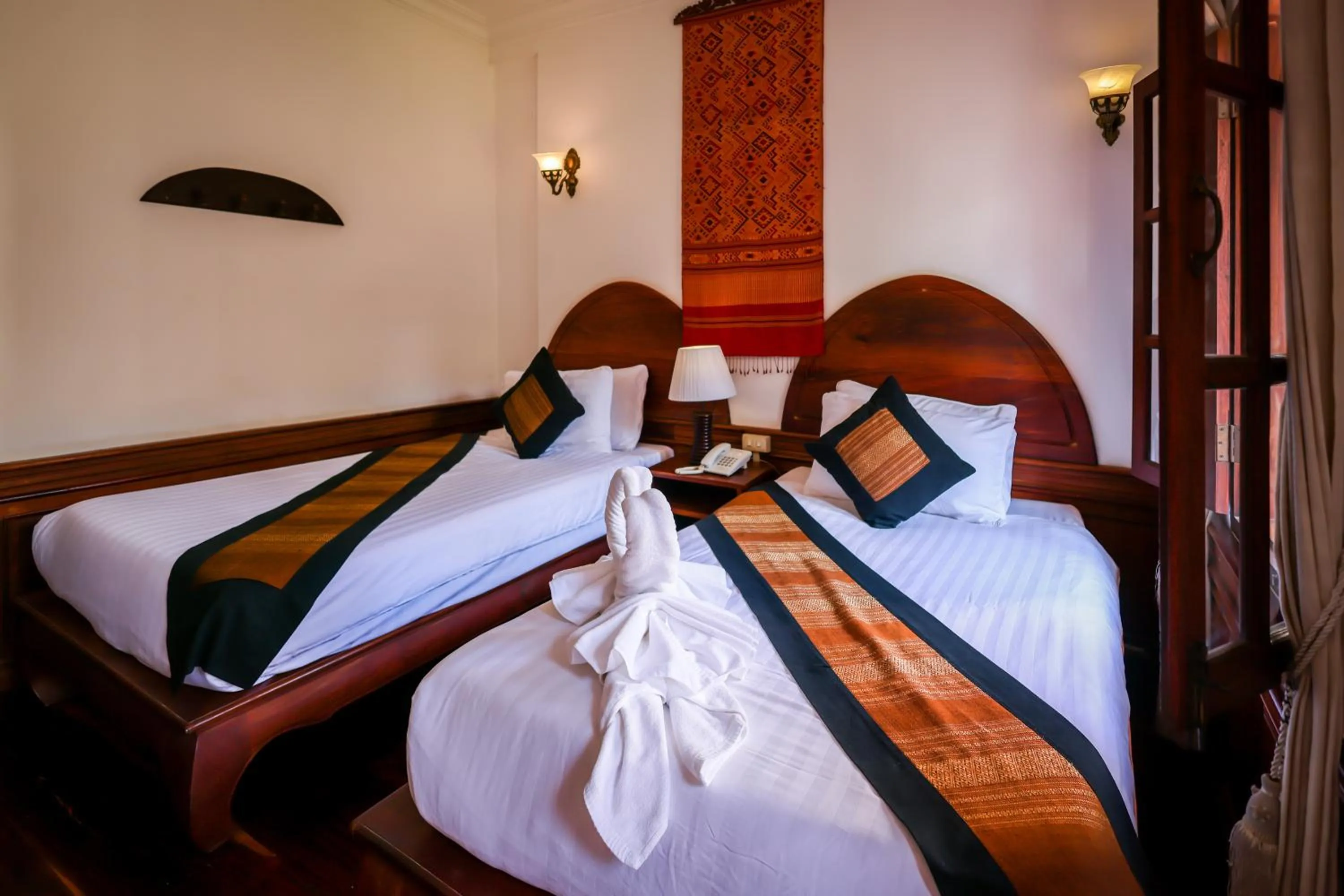 Bedroom, Bed in Villa Chitdara