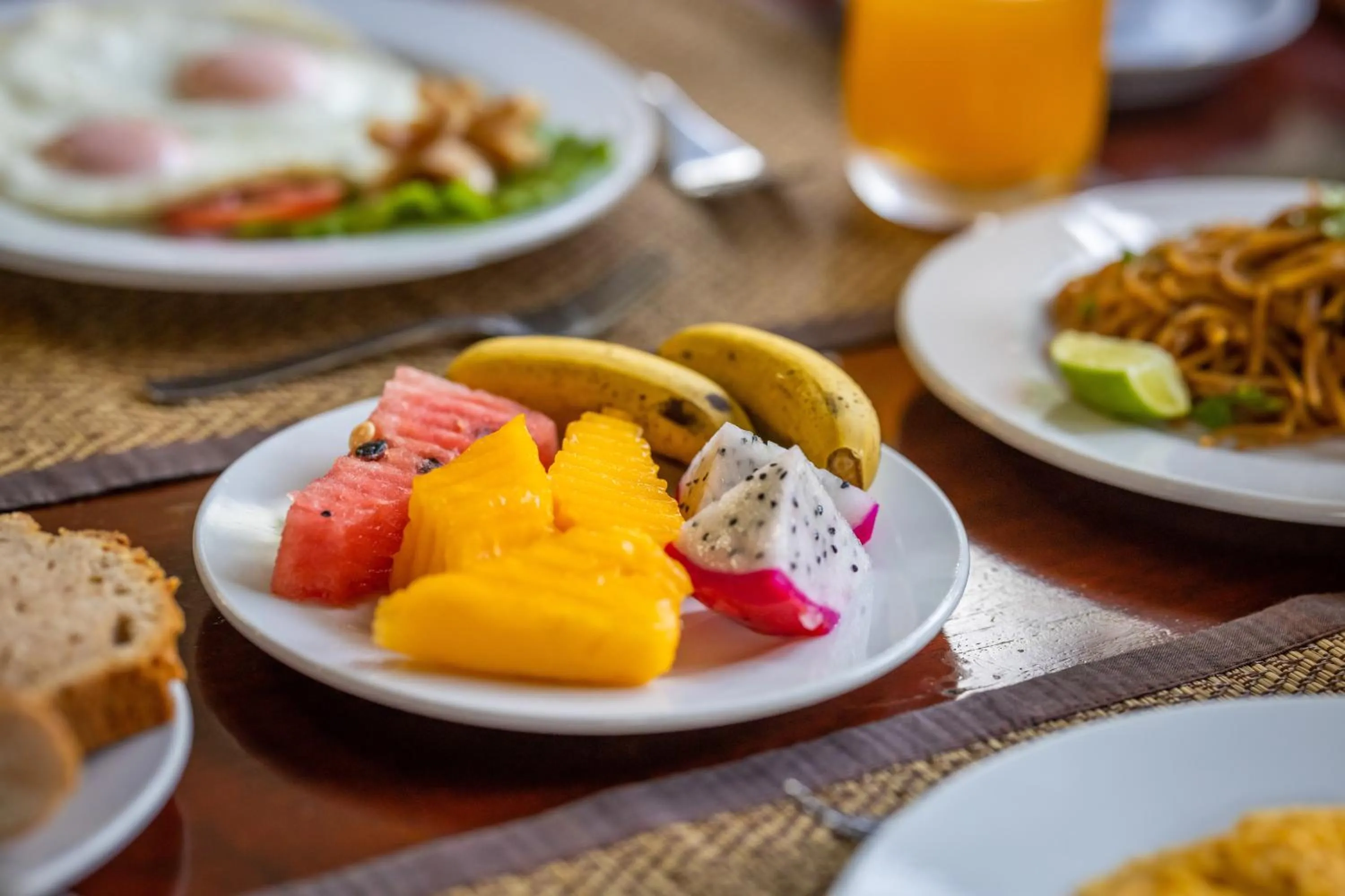 Breakfast in Villa Chitdara