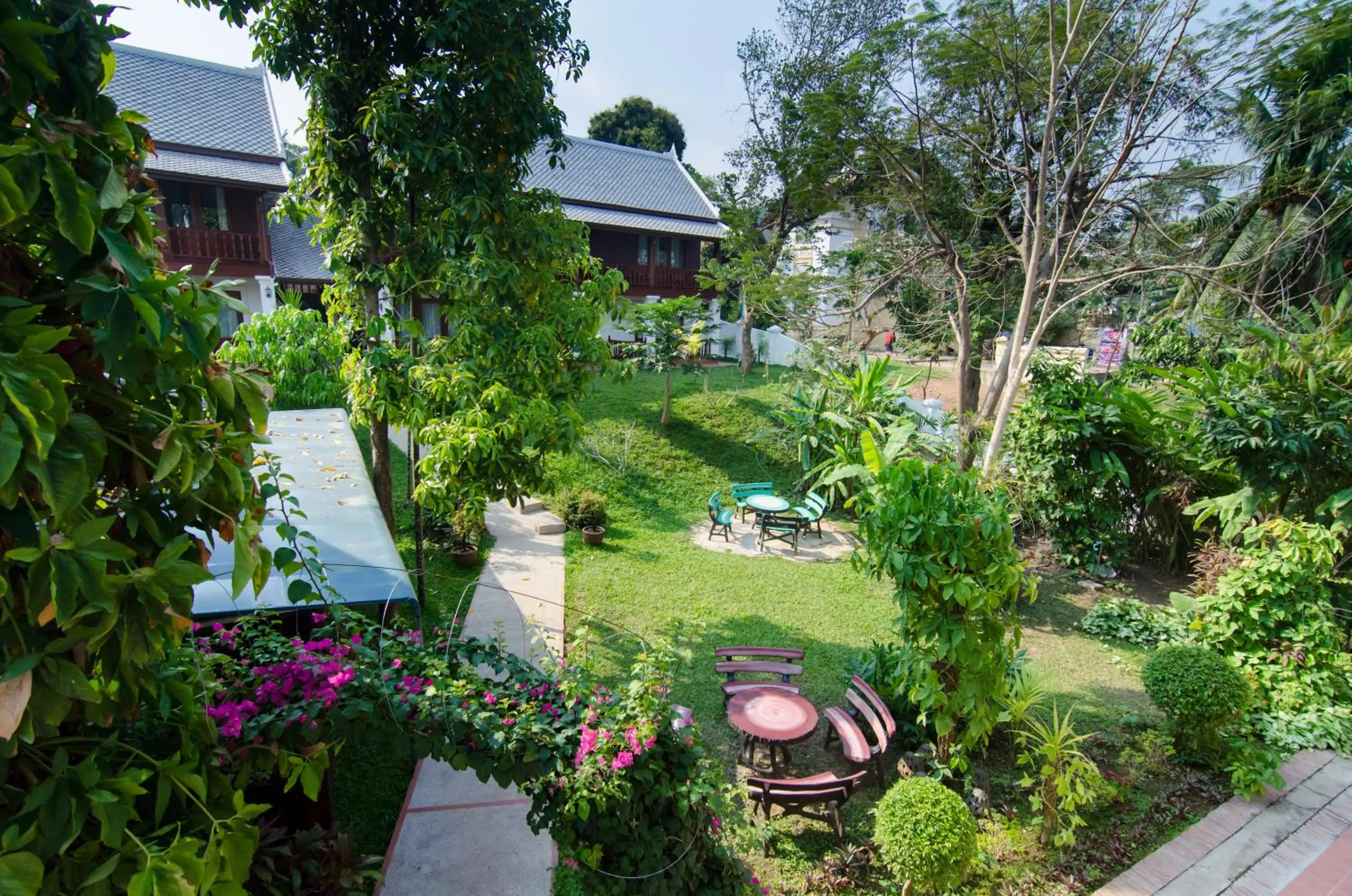 Garden view in Villa Chitdara