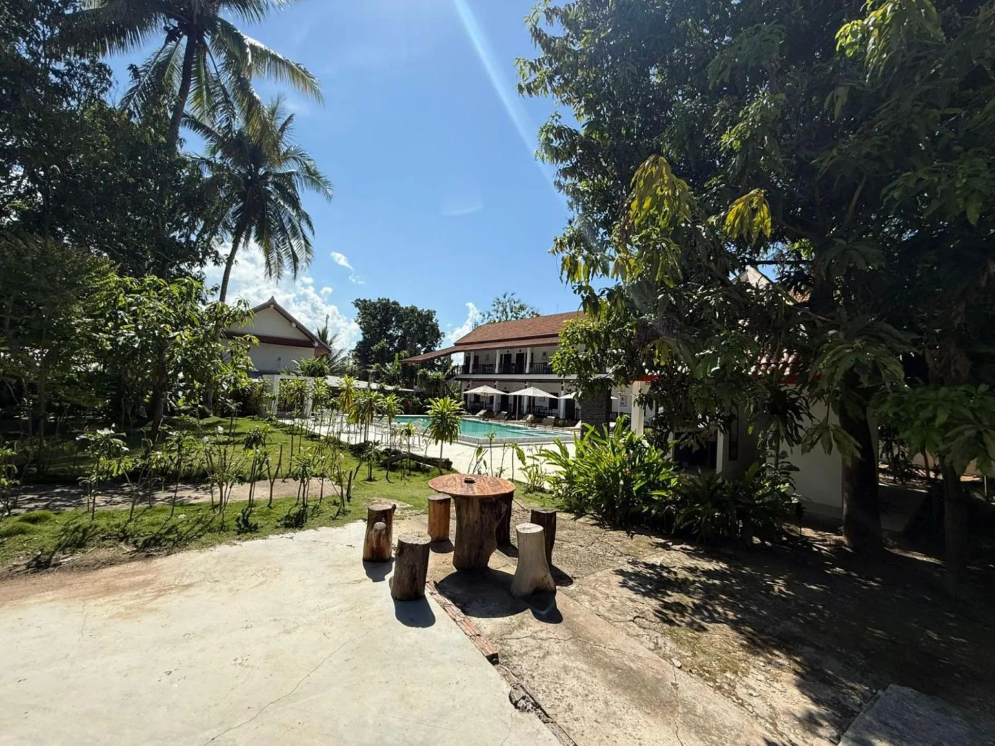 Natural landscape in Vangsavath Hotel