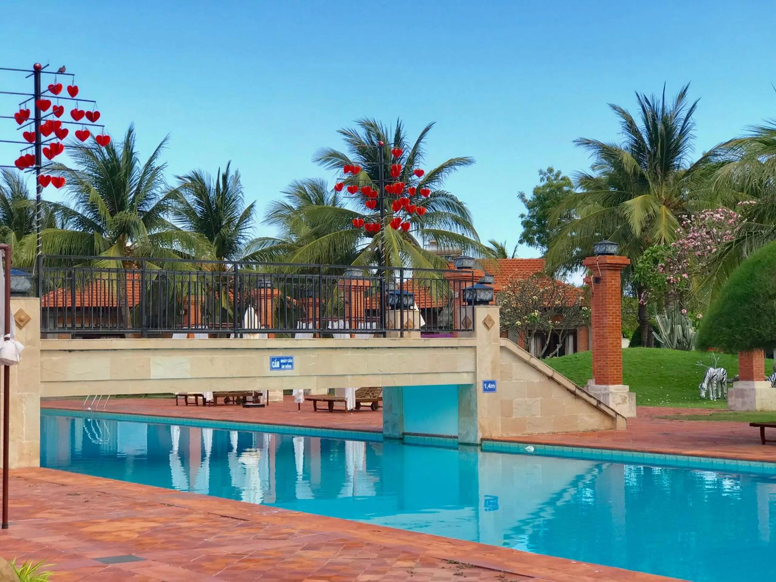 Swimming pool in TTC Resort Ninh Thuan - Unlimited Access to Water Park