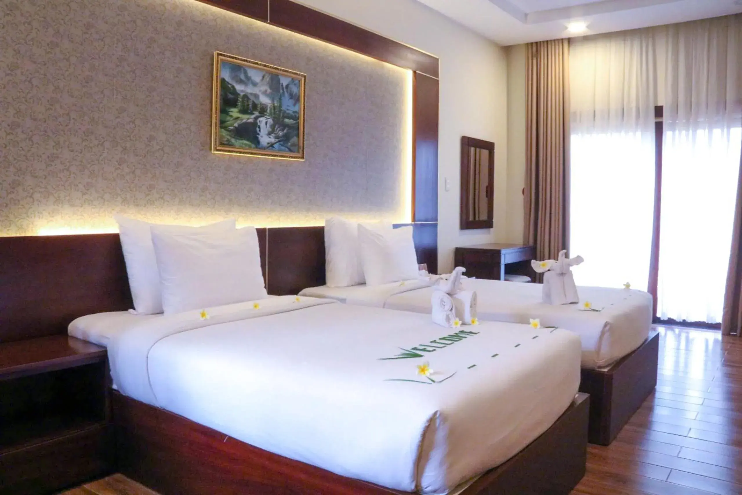 Senior Suite Twin with Pool View in TTC Resort Ninh Thuan - Unlimited Access to Water Park Senior Suite Twin with Pool View in TTC Resort Ninh Thuan - Unlimited Access to Water Park