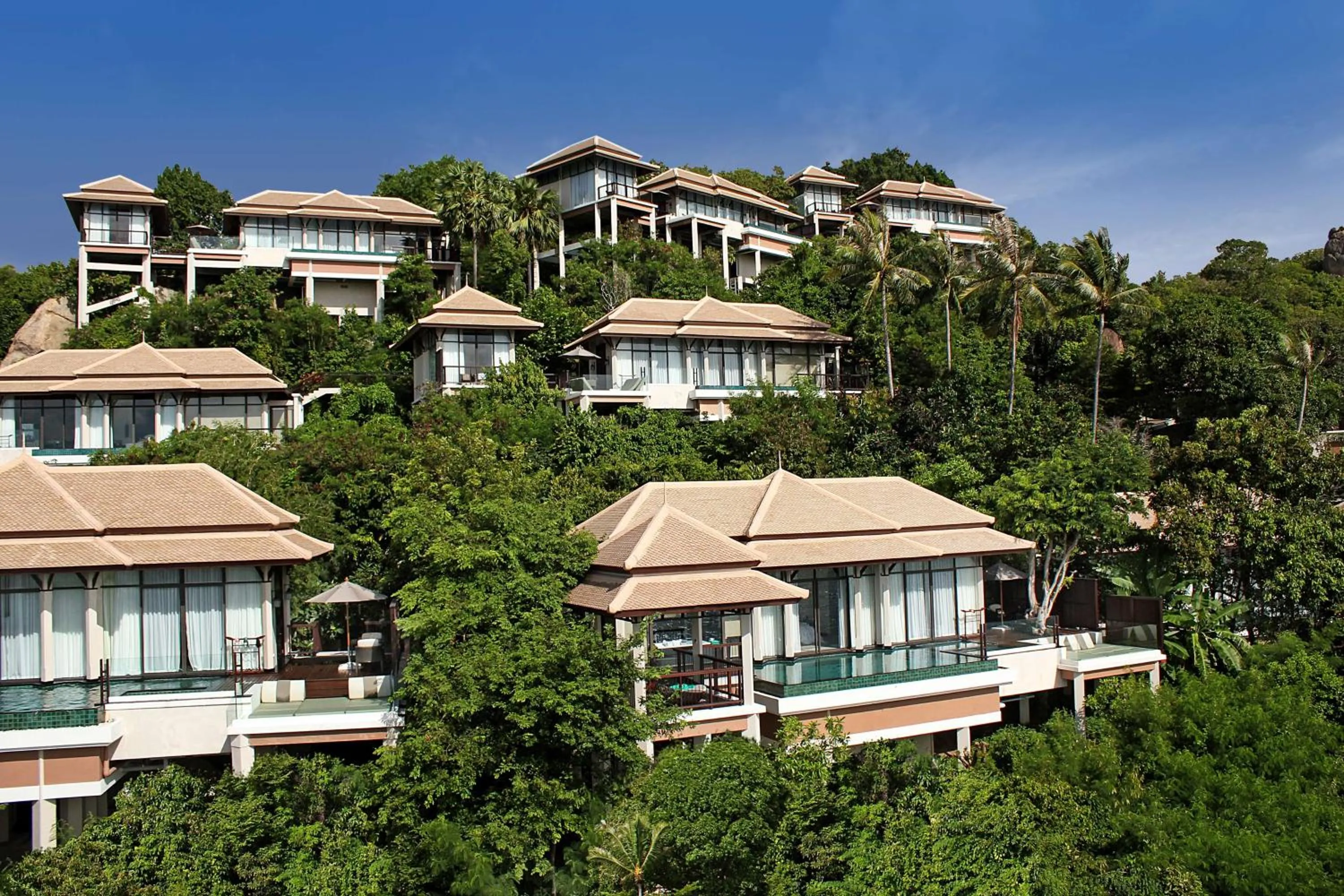 Property building in Banyan Tree Samui