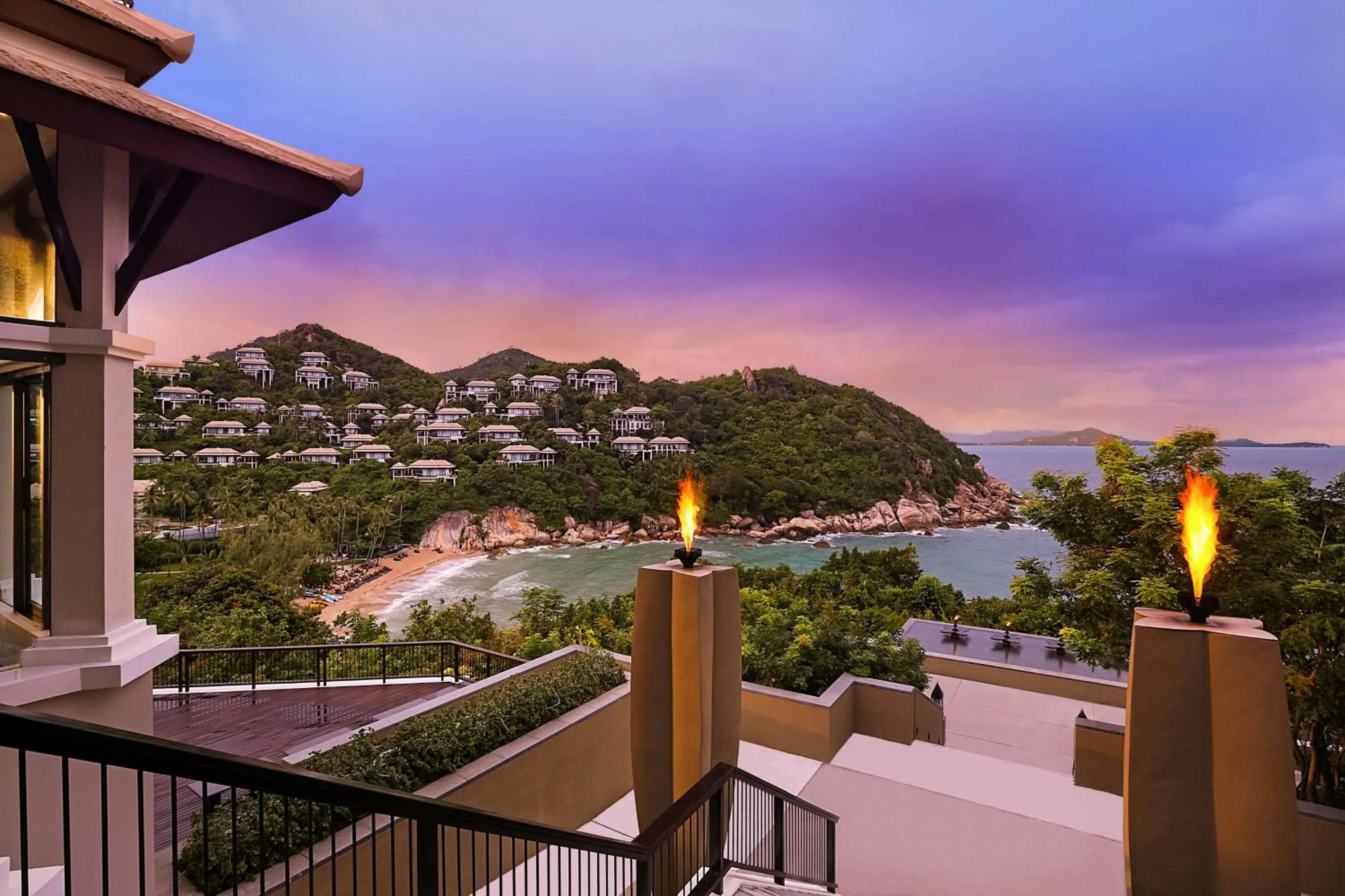 Property building in Banyan Tree Samui