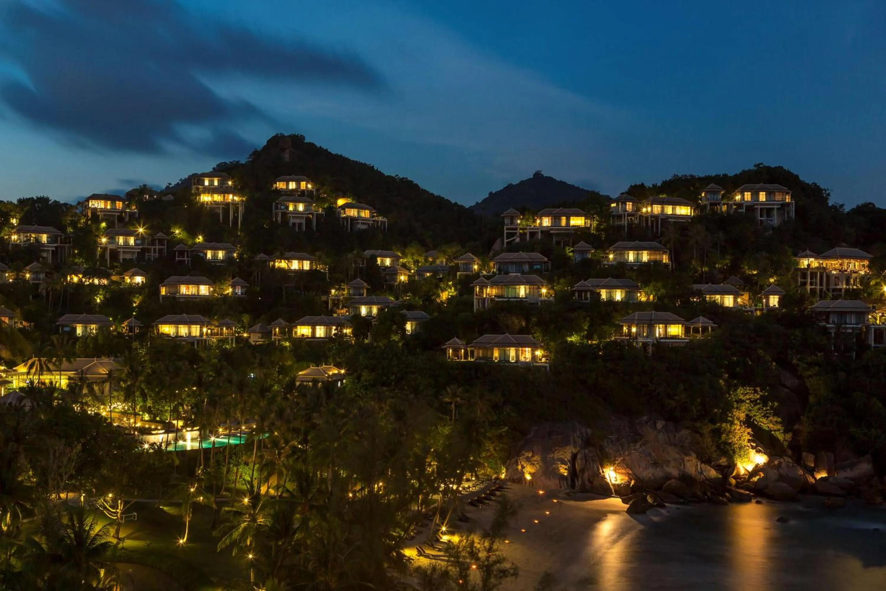 Property building in Banyan Tree Samui