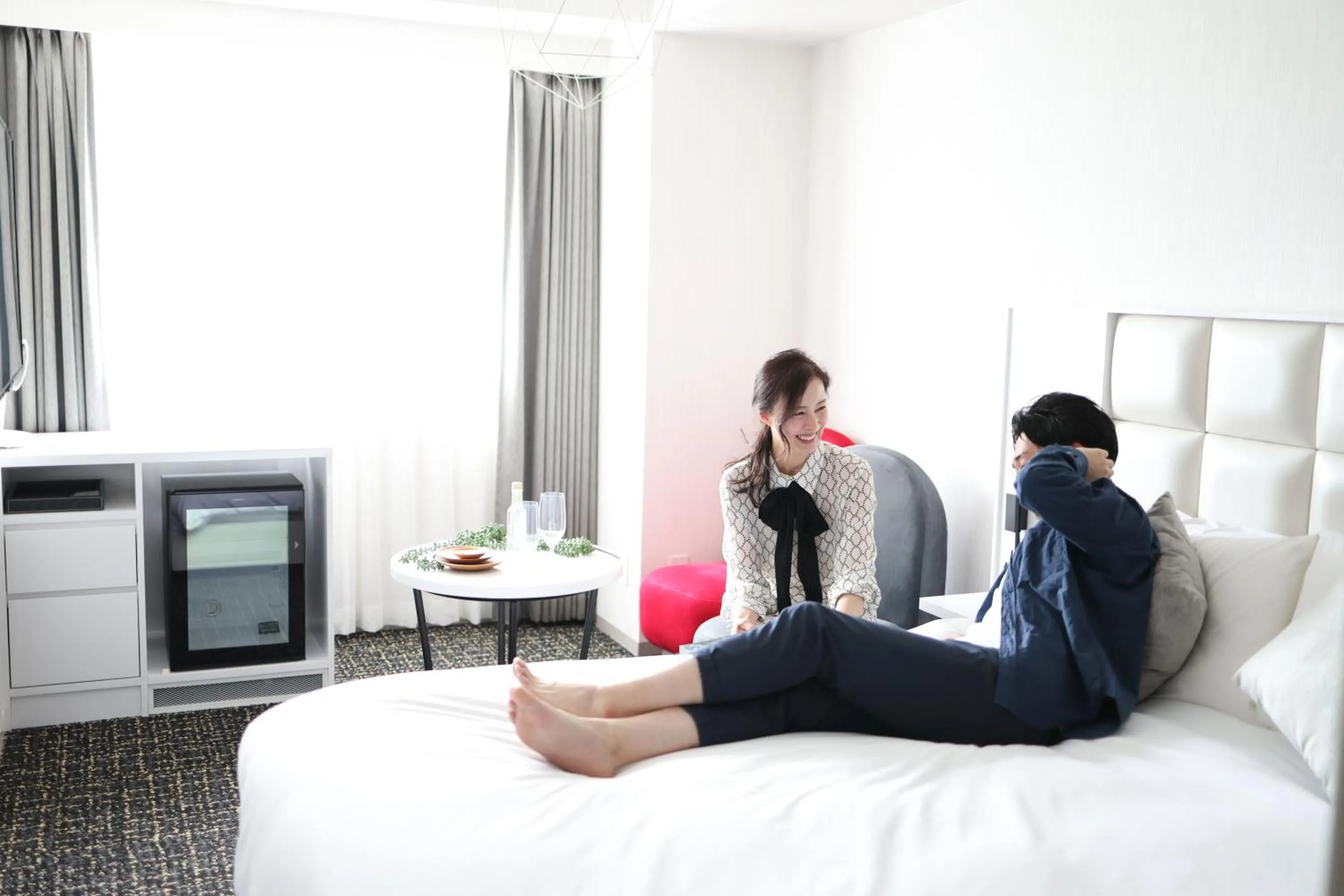 People in Cross Hotel Sapporo