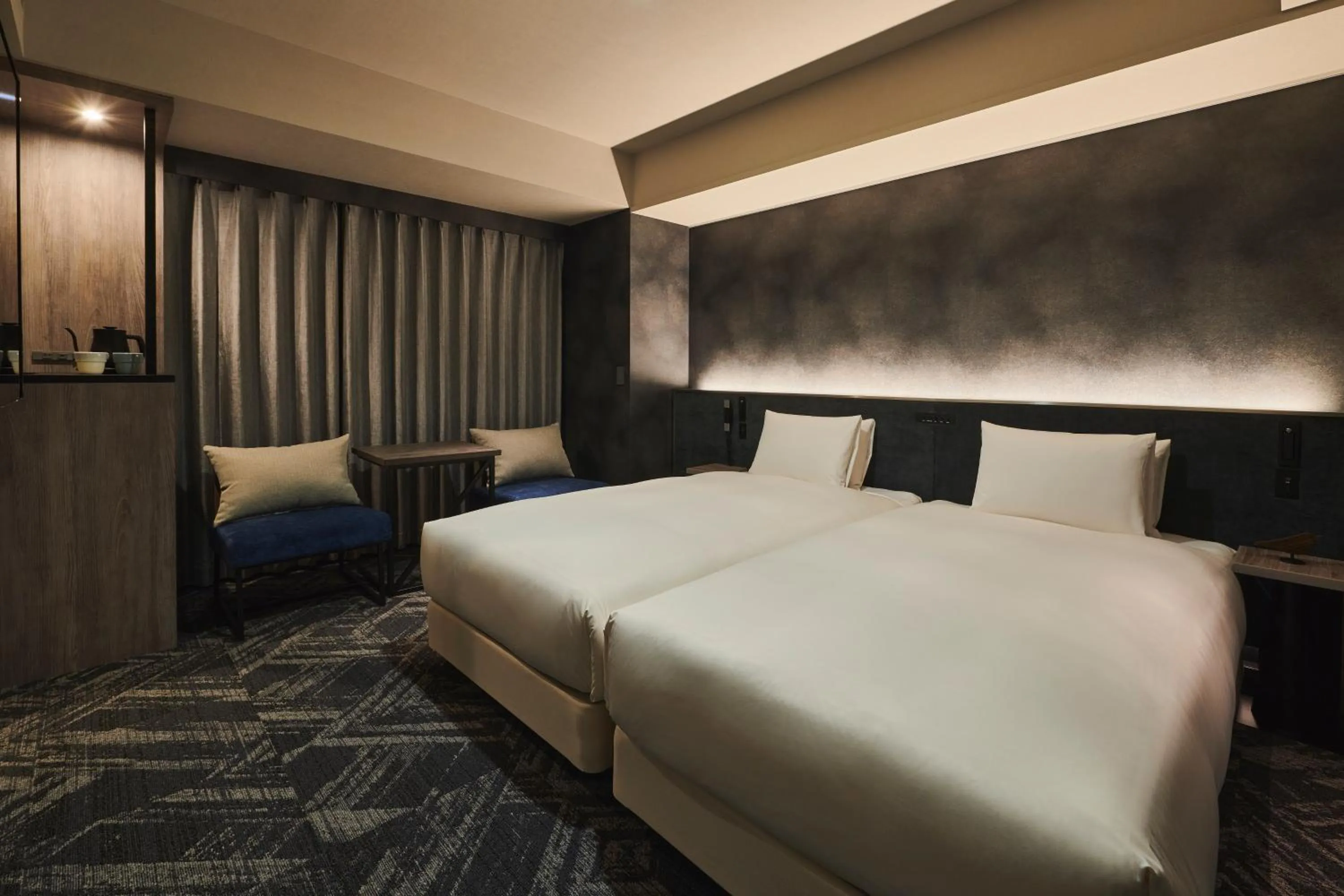 Photo of the whole room, Bed in Cross Hotel Sapporo