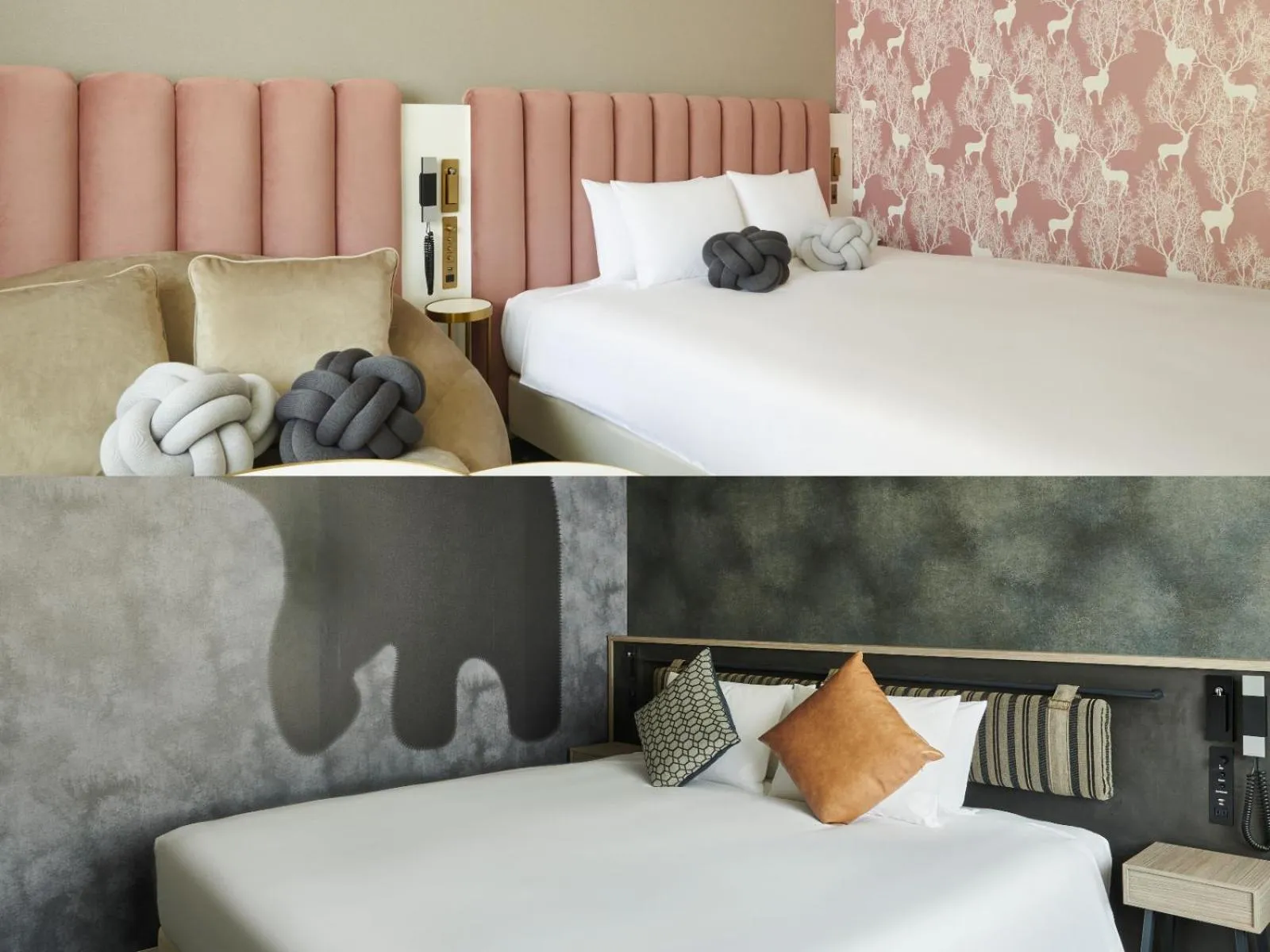 Bed in Cross Hotel Sapporo