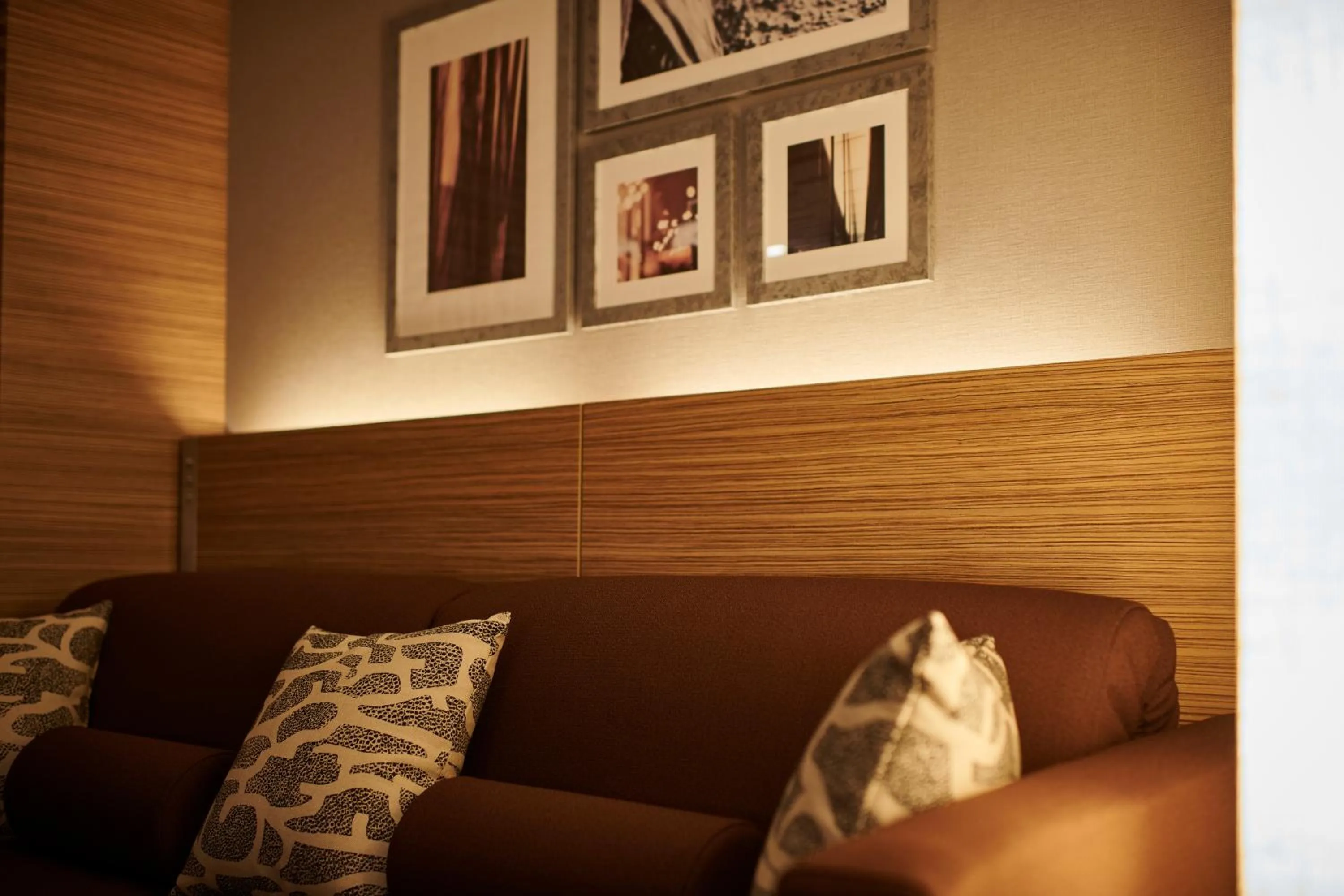 Living room in Cross Hotel Sapporo