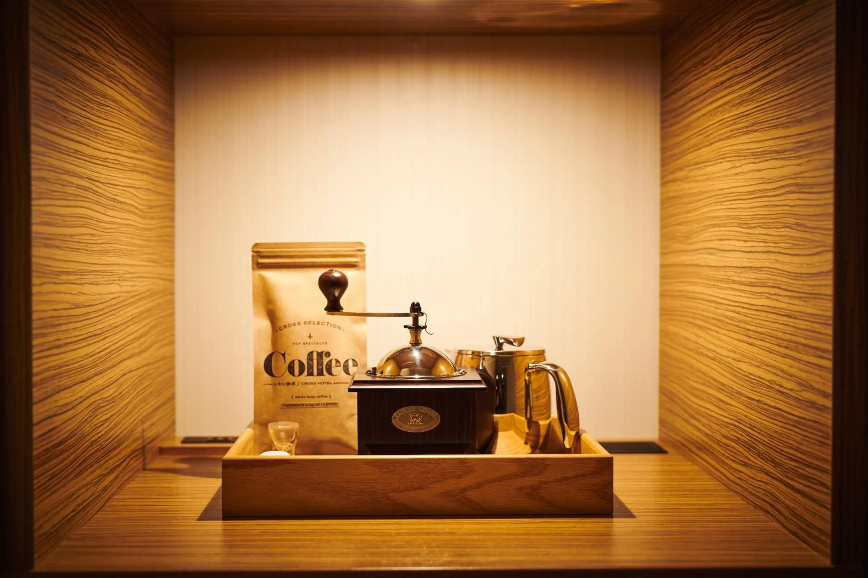 Coffee/tea facilities in Cross Hotel Sapporo