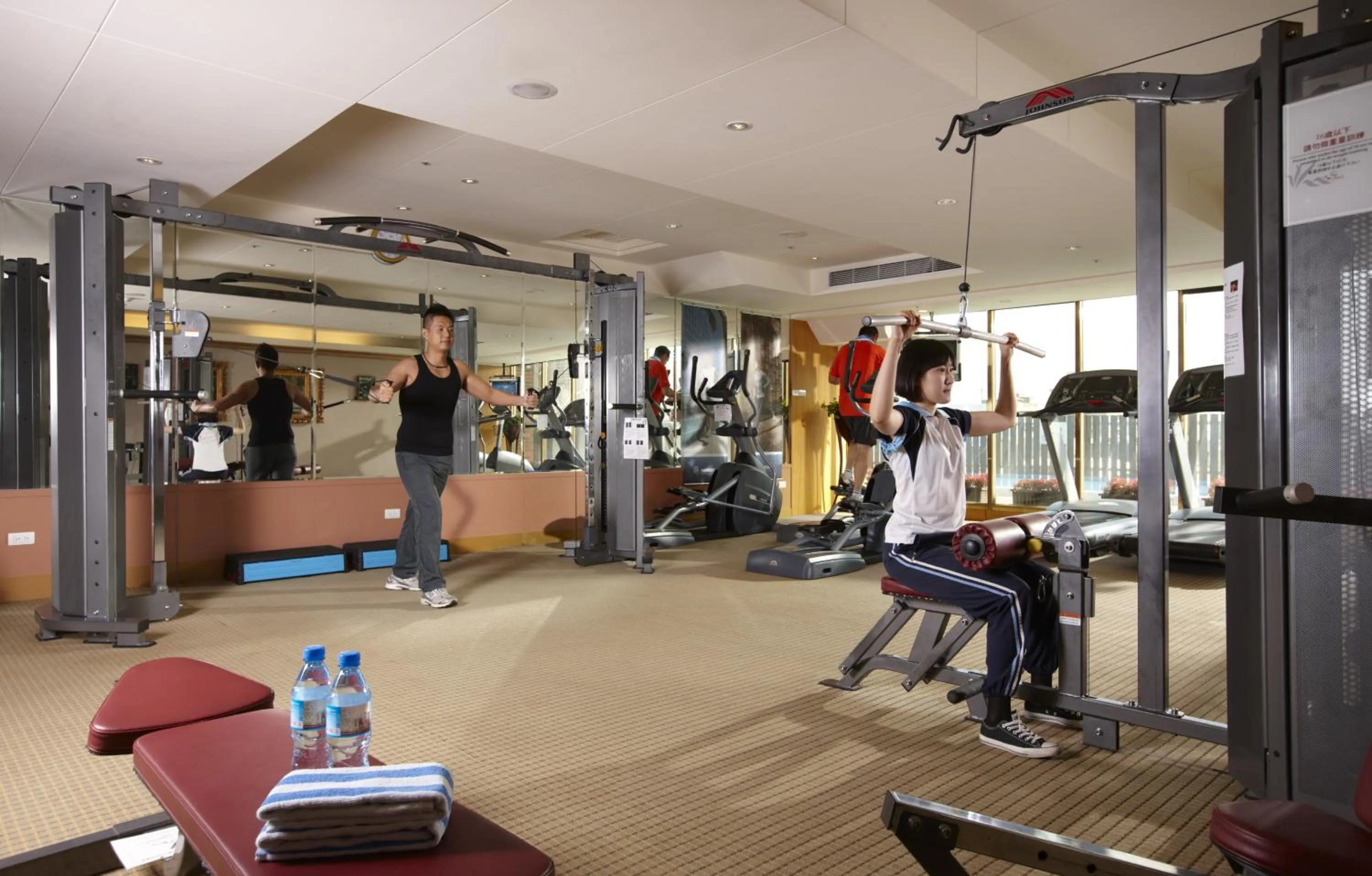 Fitness centre/facilities in Hotel Kuva Chateau