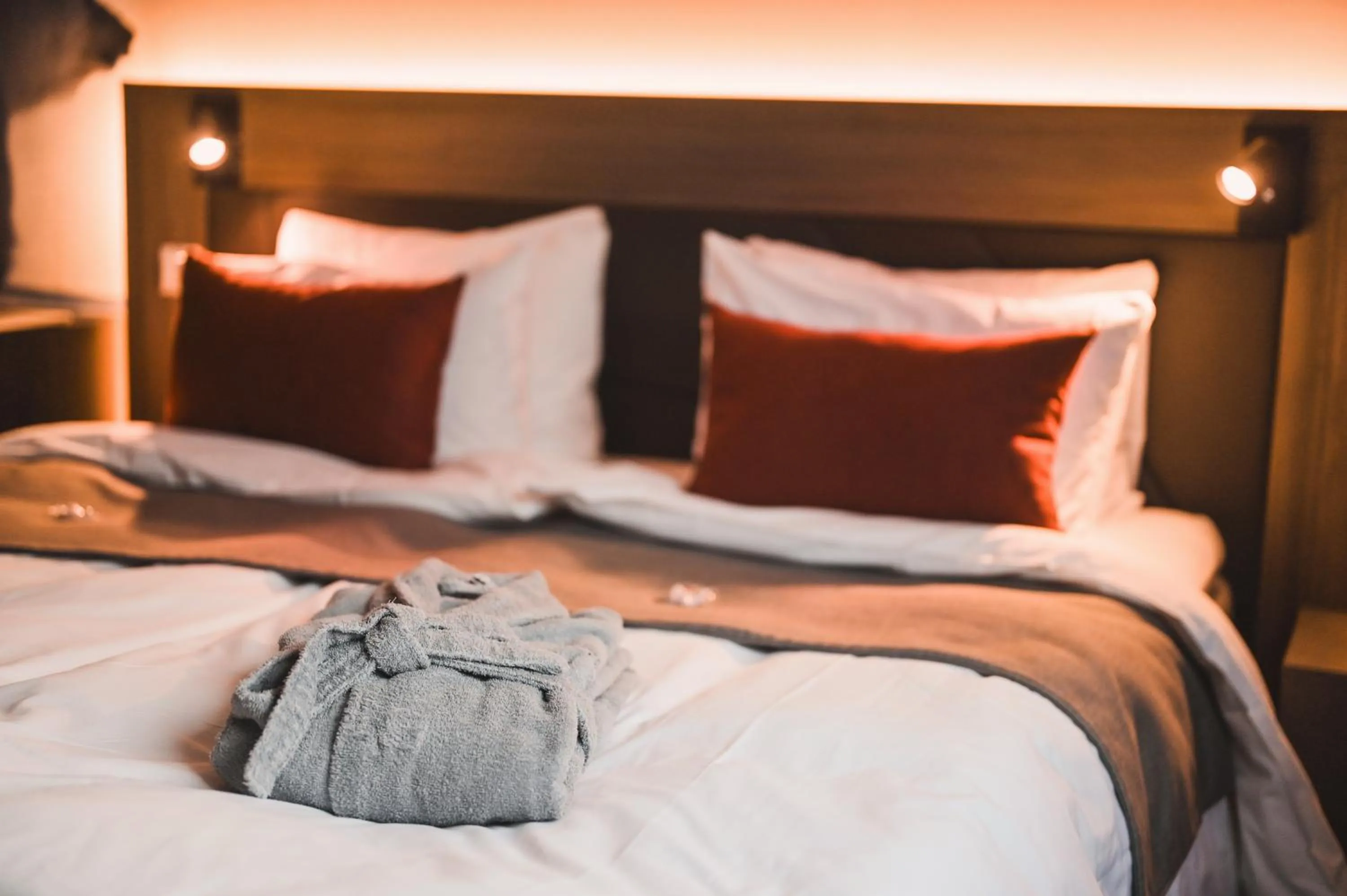 Bed in Svalbard Hotell | Polfareren