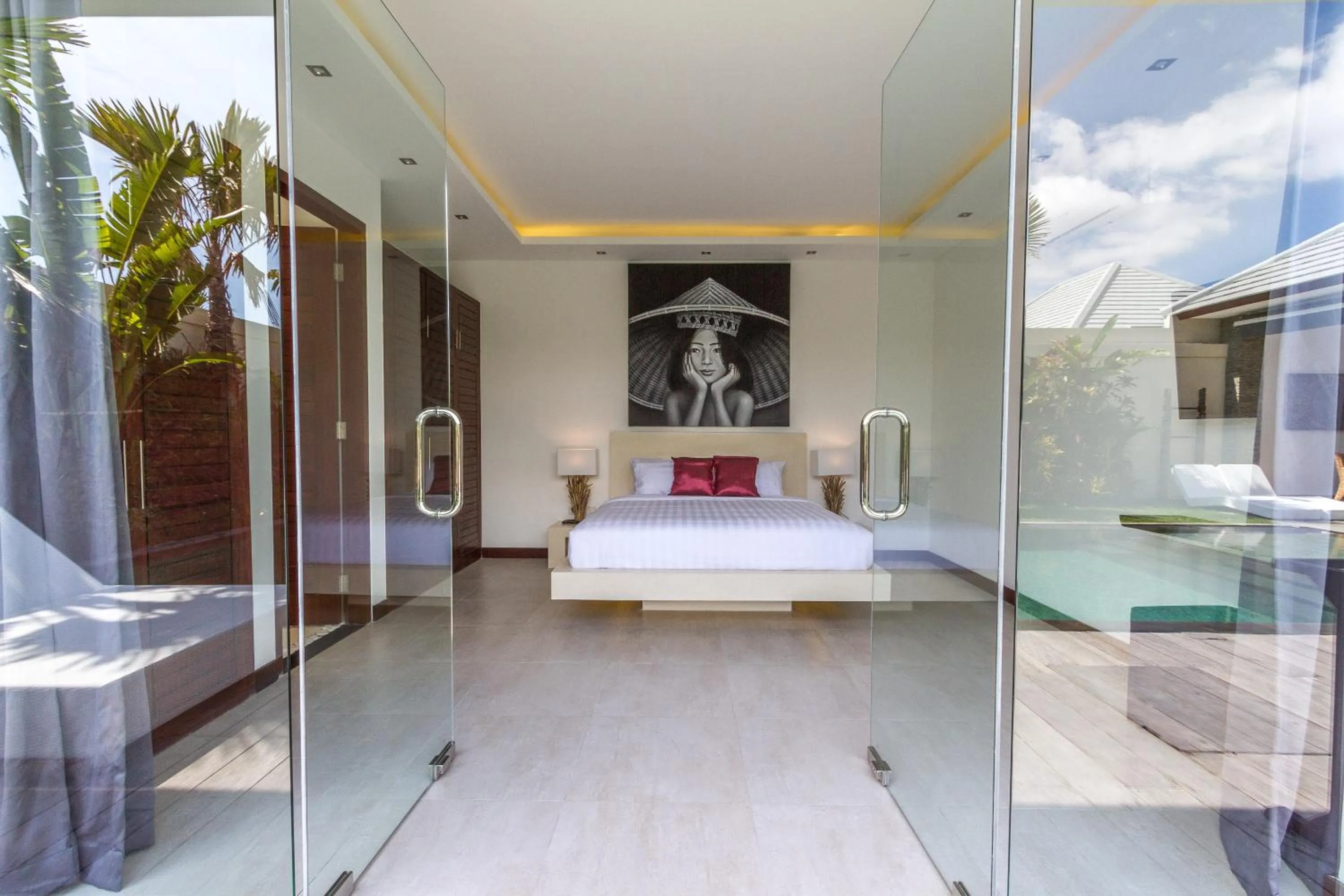 Bed in Villa Juna - Beautiful 3 Bedroom in Seminyak