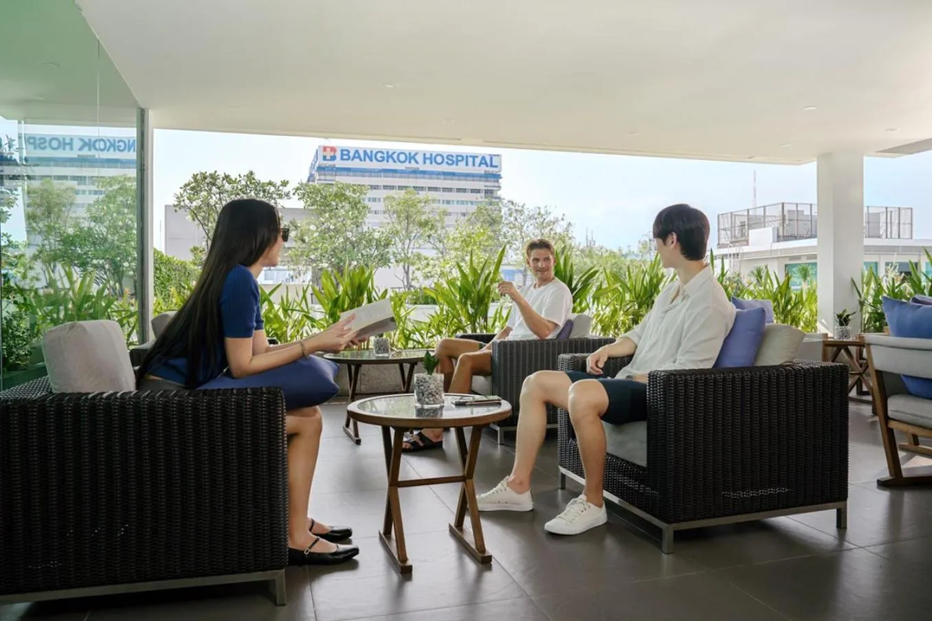 Lobby or reception in Shama Petchburi 47 Bangkok