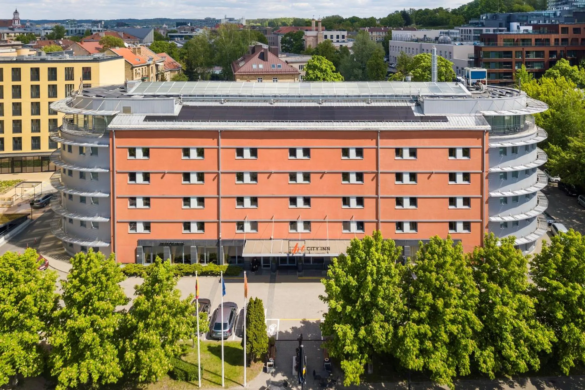 Property building in Art City Inn