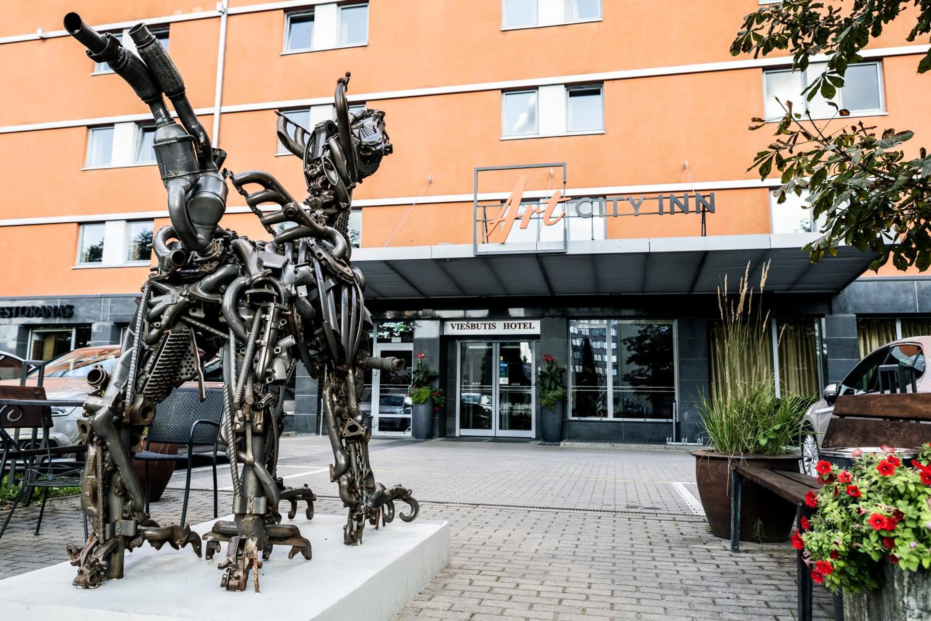 Property building in Art City Inn