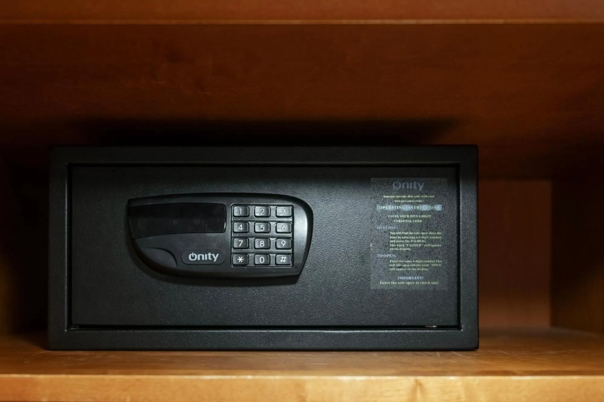 safe in Art City Inn