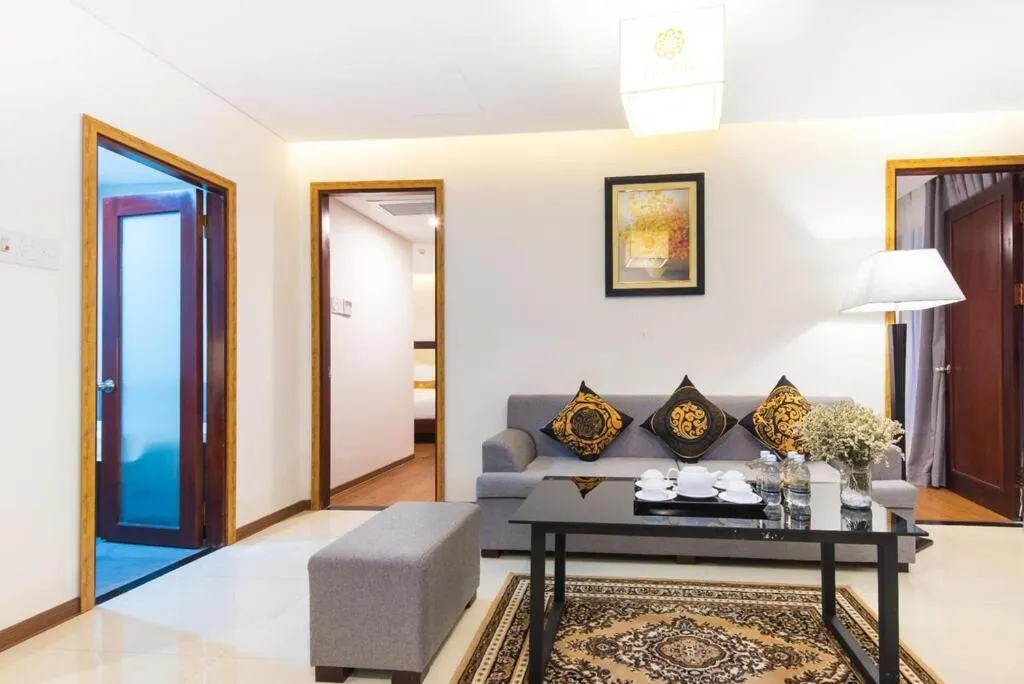 Living room in Gemma Hotel & Apartment Near Dragon Bridge