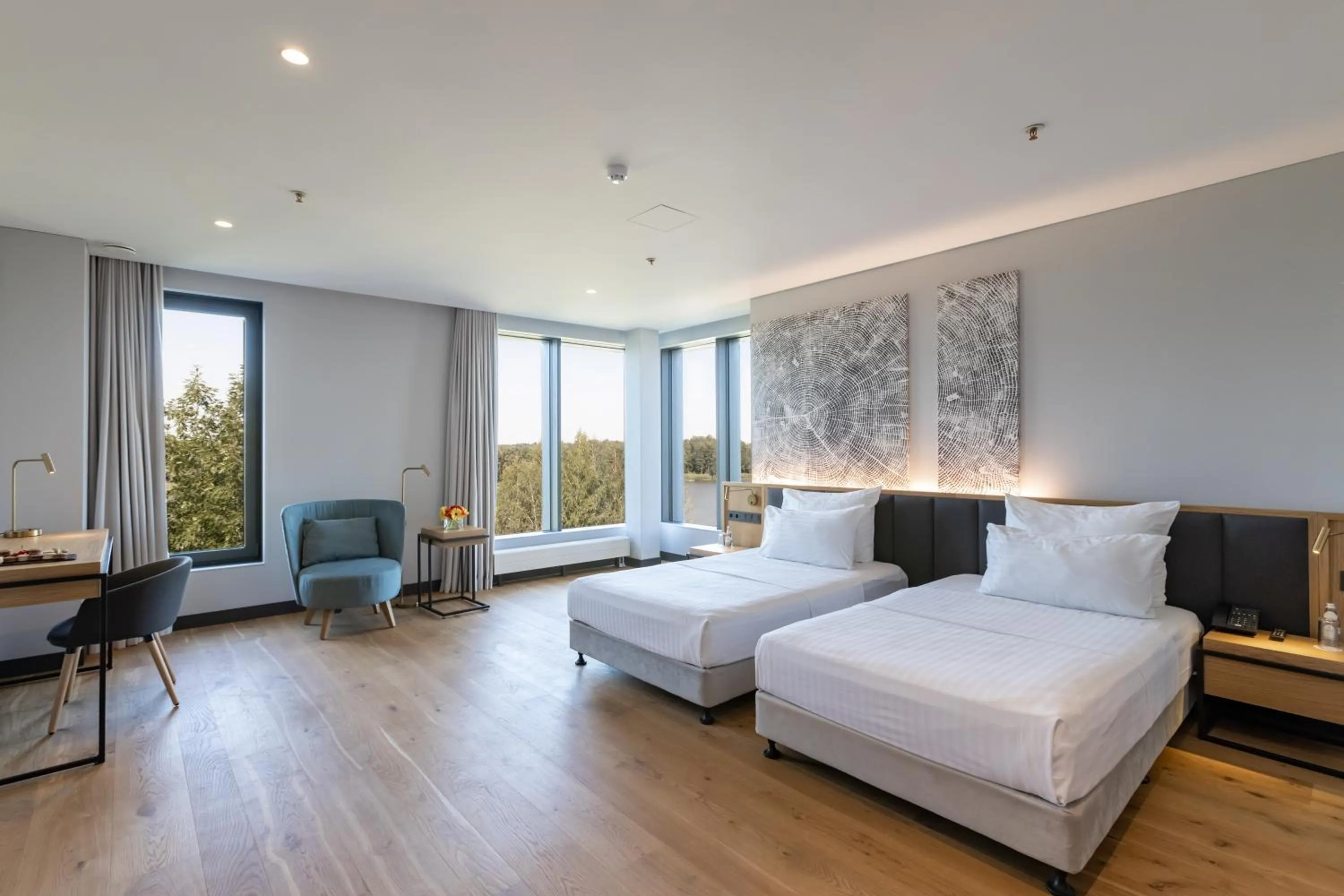 Bed in Vilnius Grand Resort