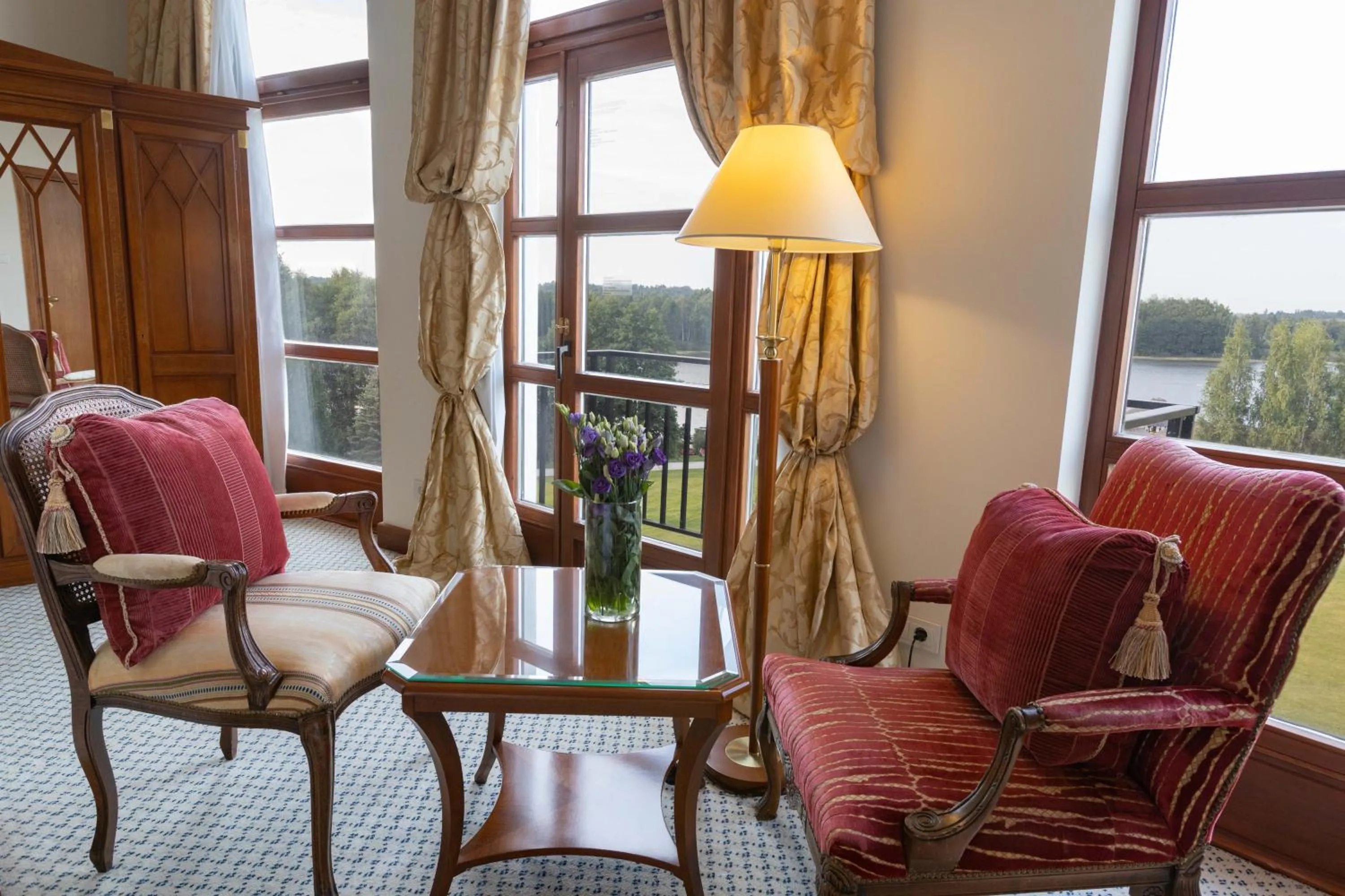 Seating area in Vilnius Grand Resort