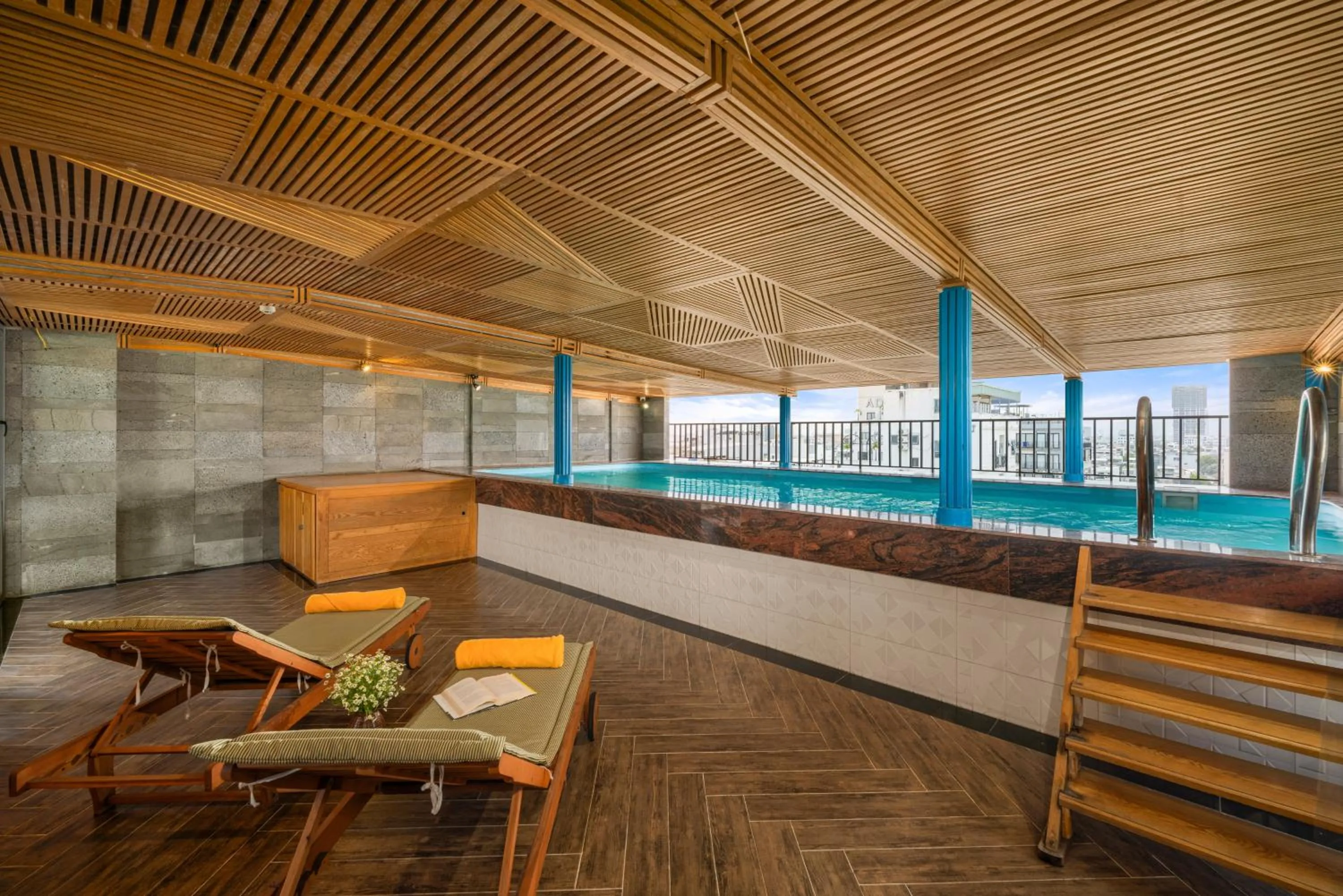 Swimming pool in Platinum Danang Hotel