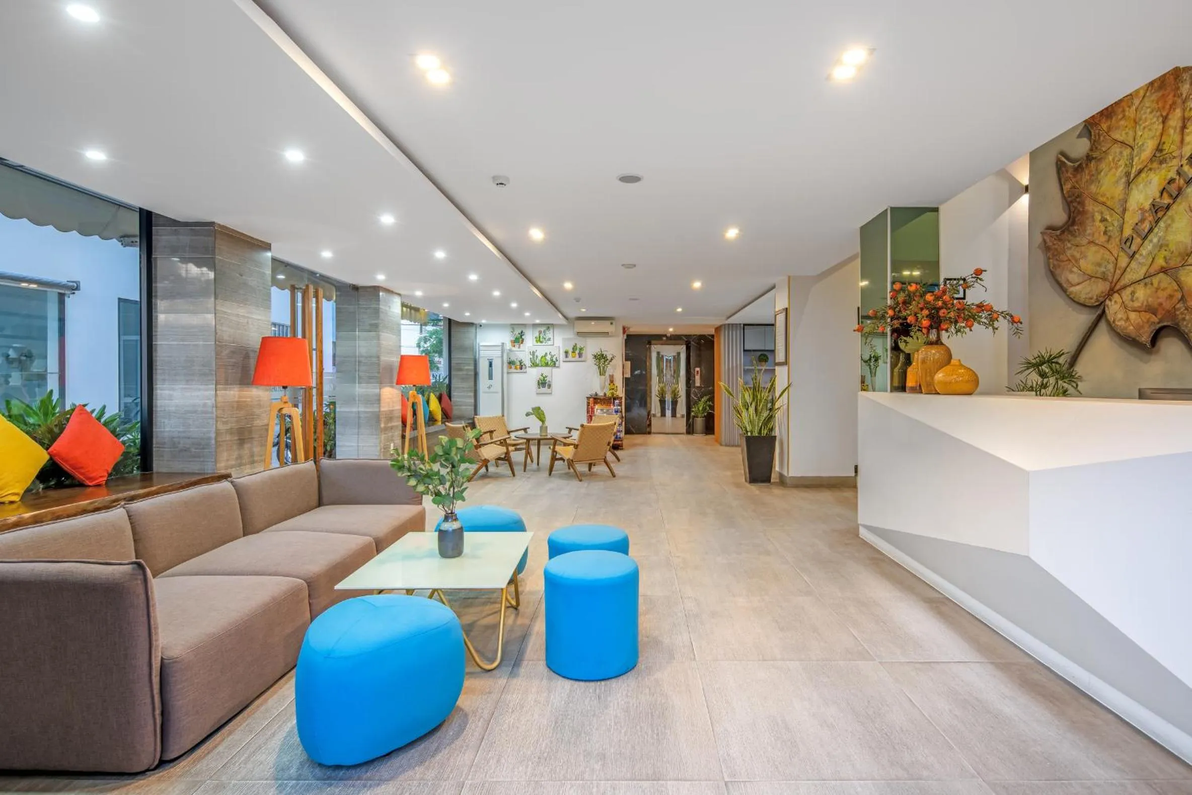 Lobby or reception in Platinum Danang Hotel