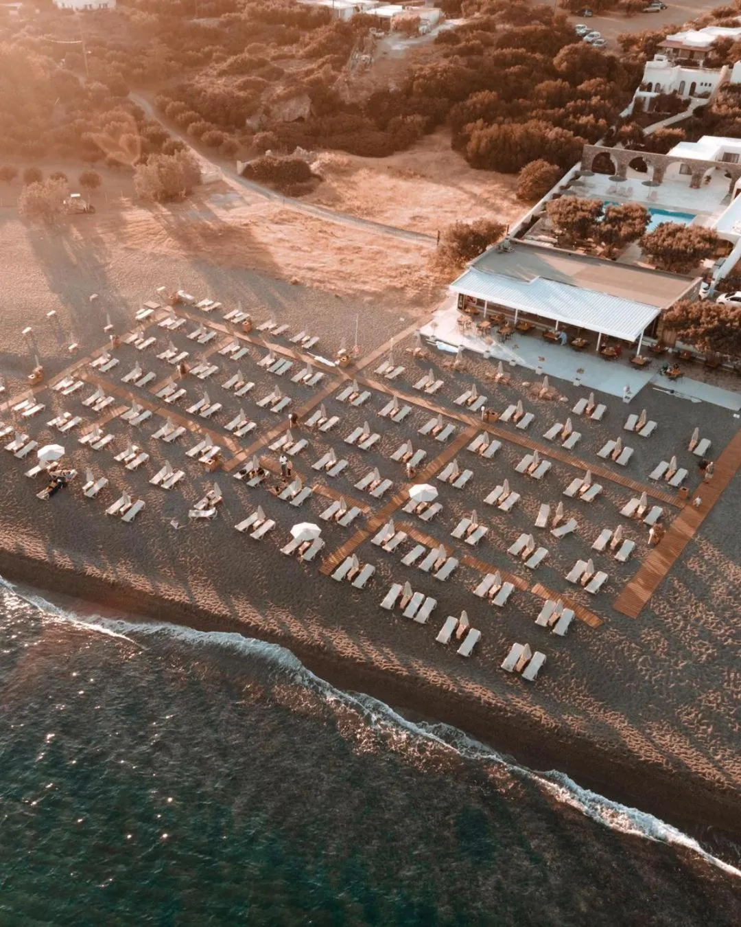 Beach in Coriva Beach Hotel & Bungalows