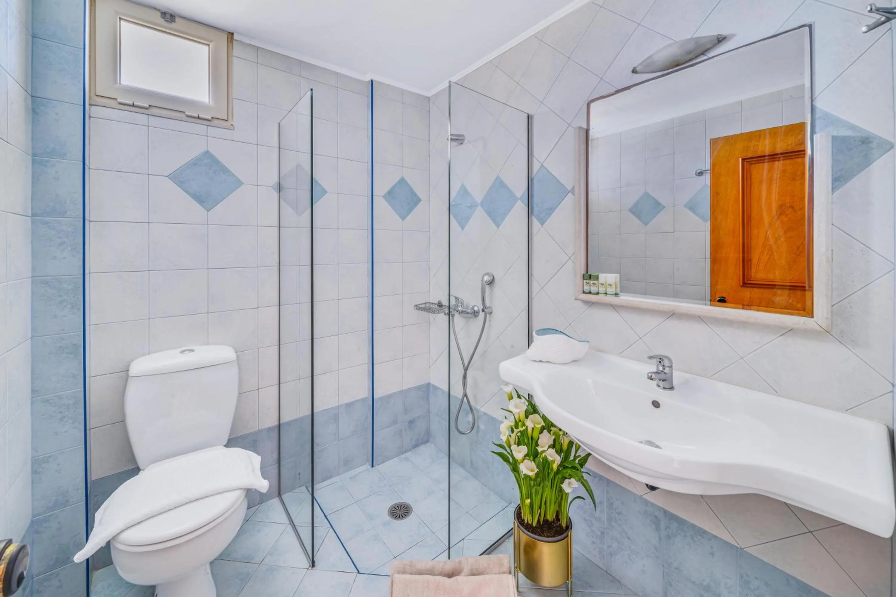 Bathroom in Socrates Hotel Malia Beach