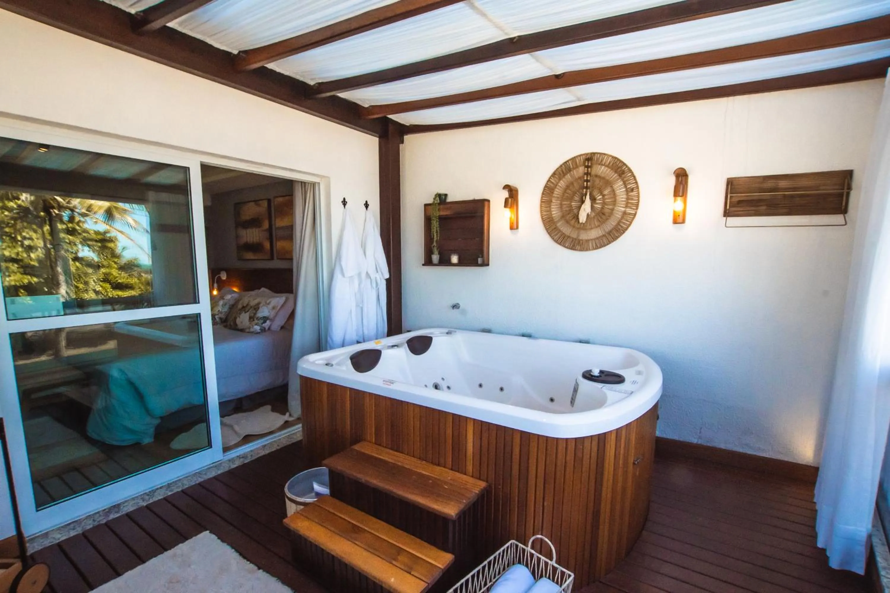 Hot Tub in Hotel VillaReal Guaratuba - Caieiras