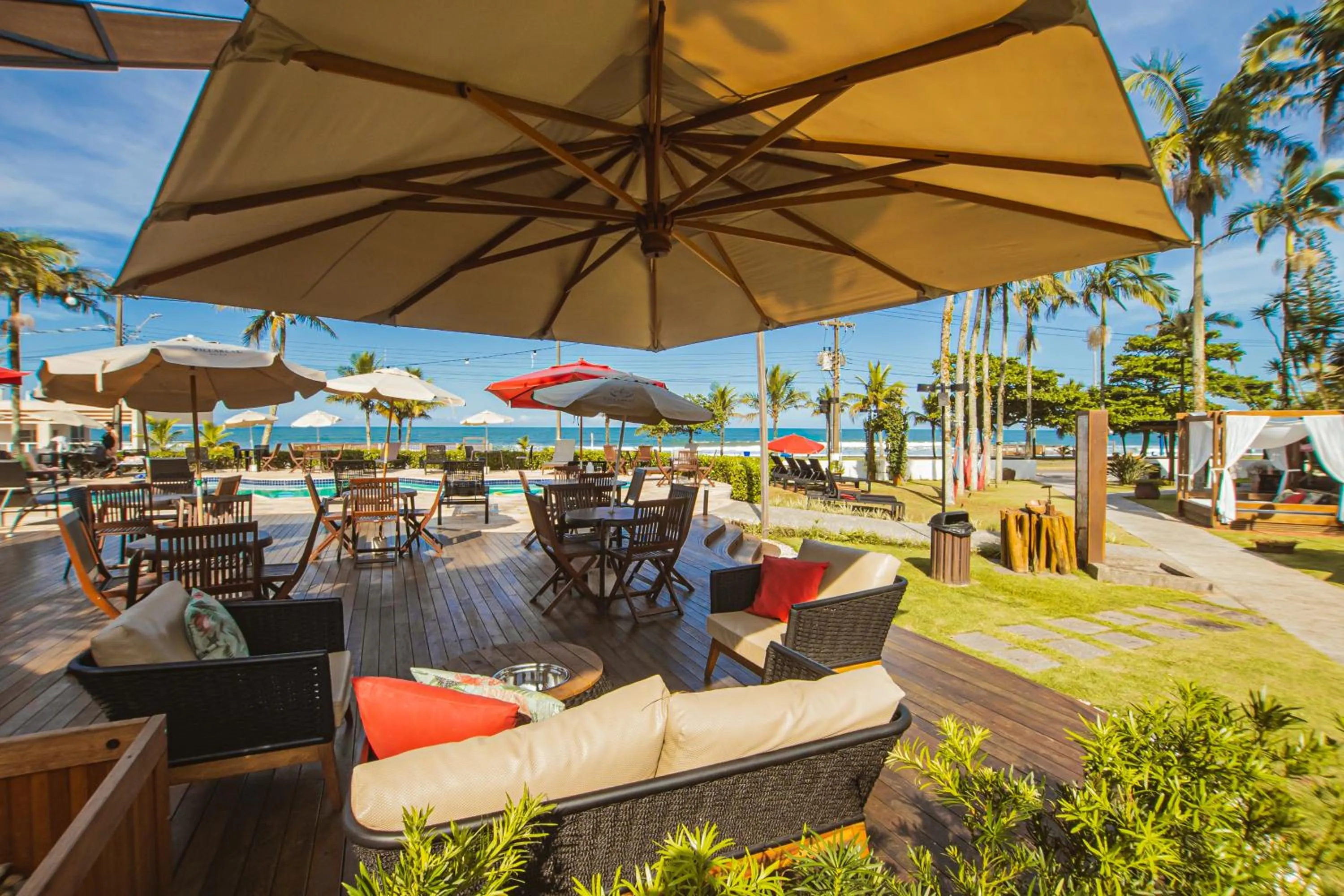 Restaurant/places to eat in Hotel VillaReal Guaratuba - Caieiras