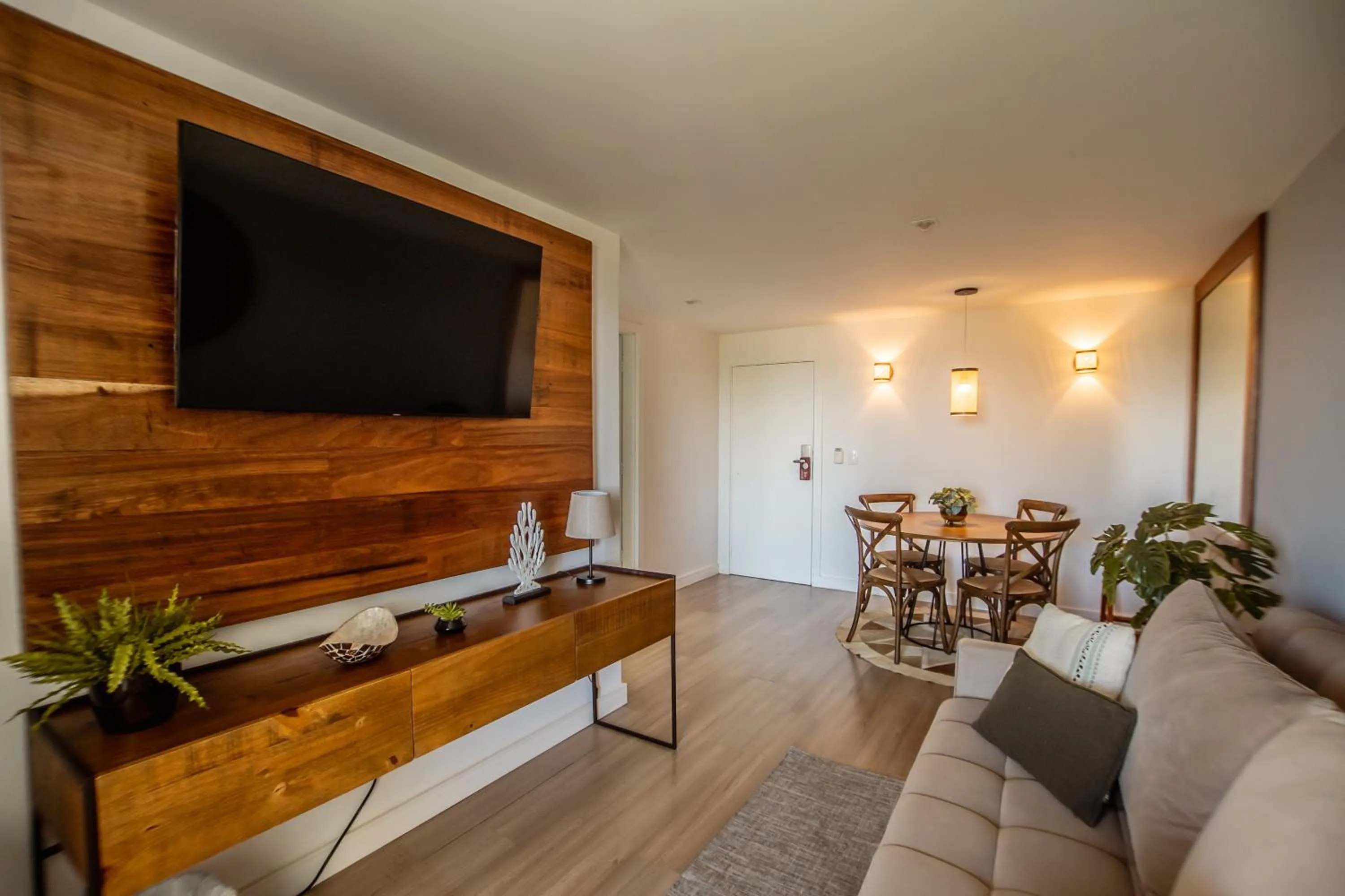 Communal lounge/ TV room in Hotel VillaReal Guaratuba - Caieiras