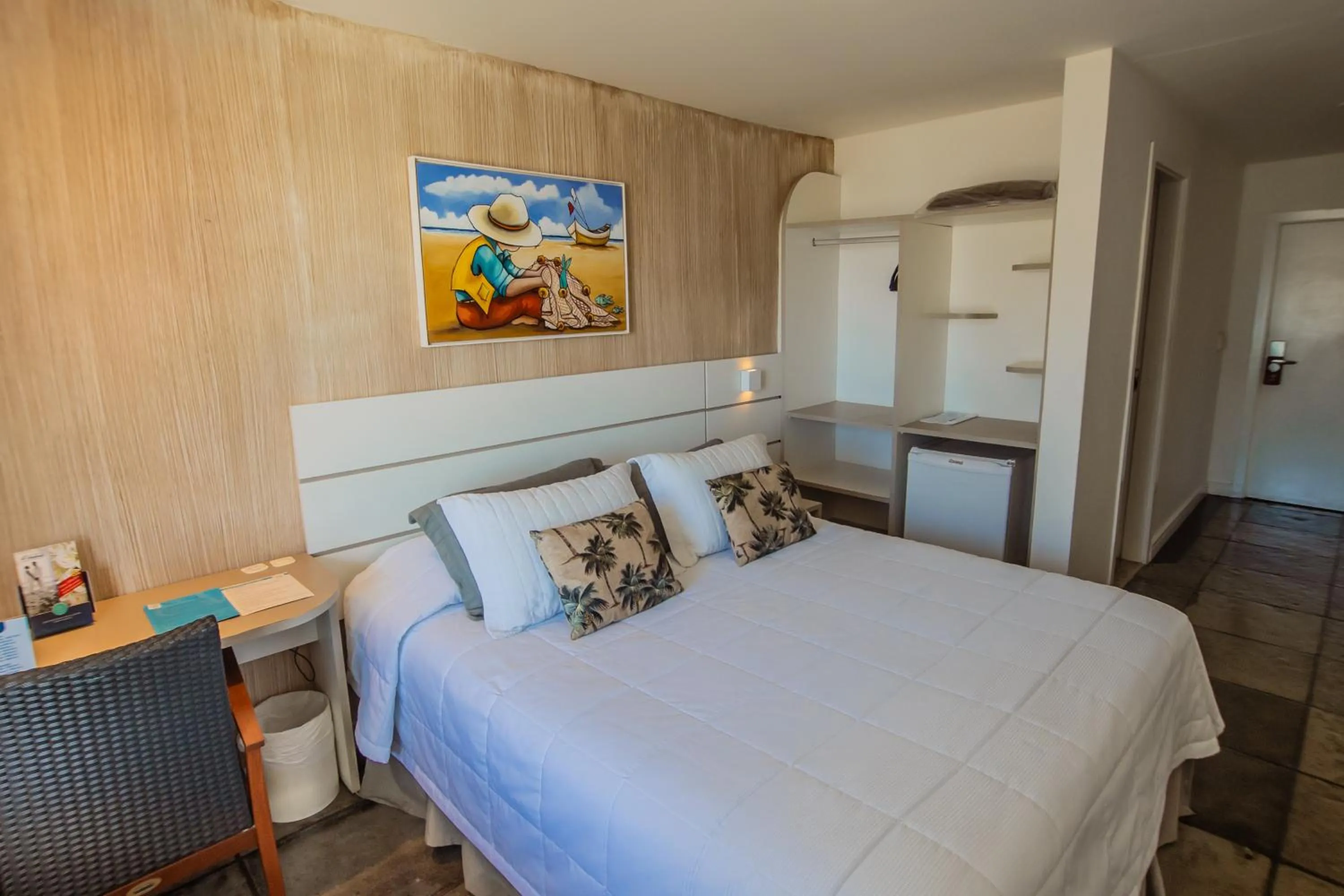 Bed in Hotel VillaReal Guaratuba - Caieiras