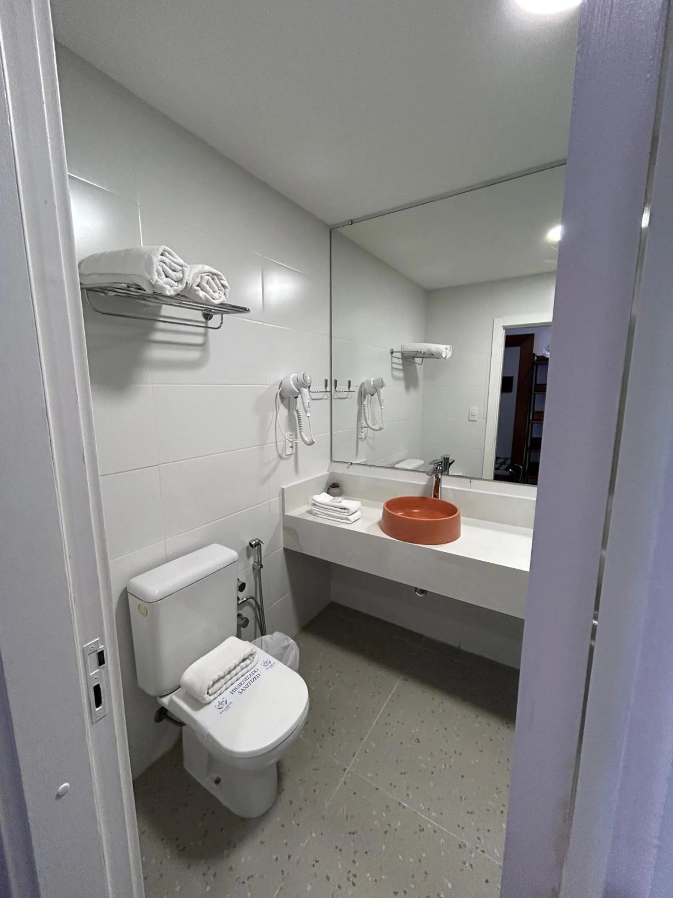 Bathroom in Hotel VillaReal Guaratuba - Caieiras