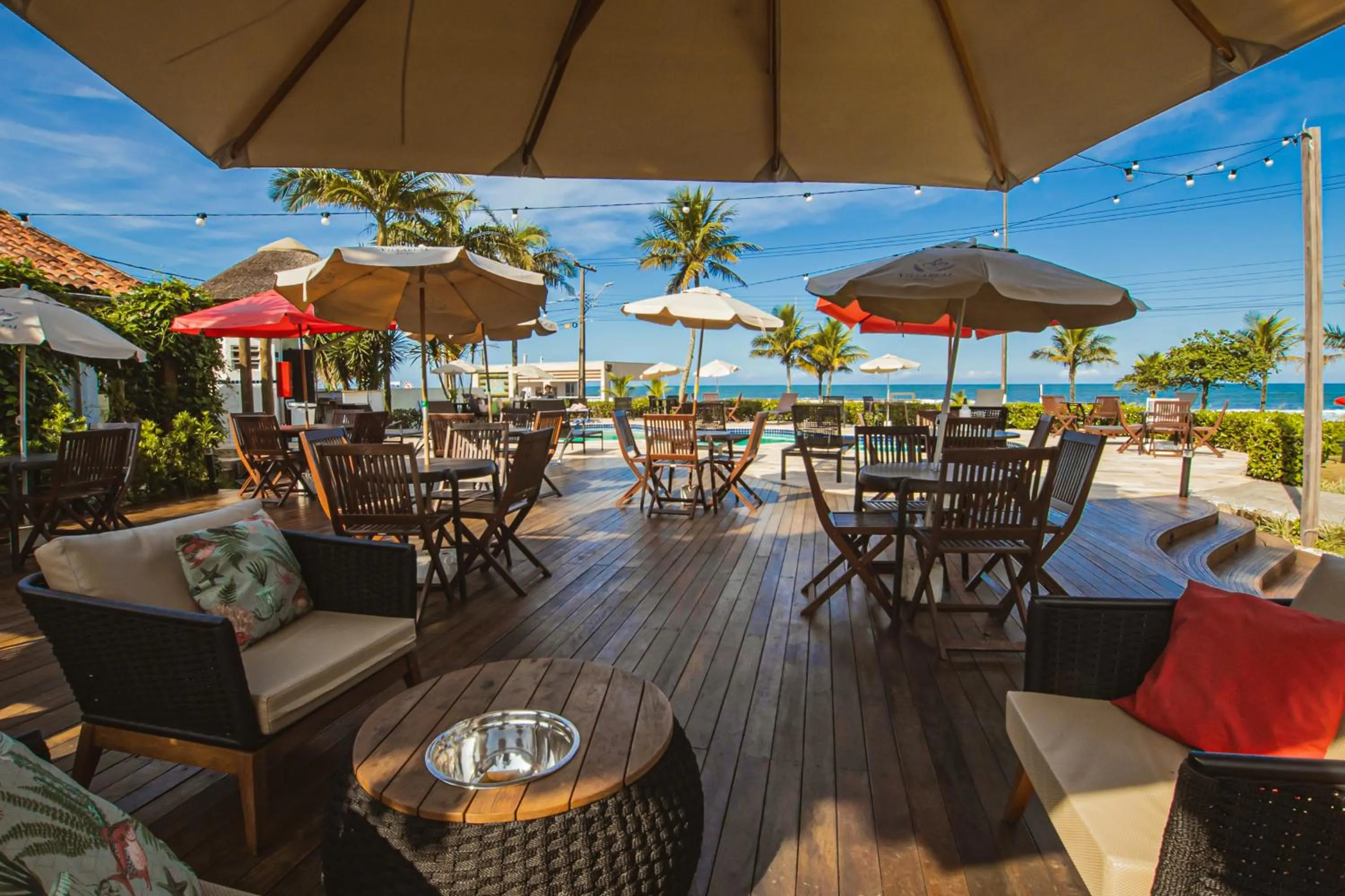 Garden in Hotel VillaReal Guaratuba - Caieiras