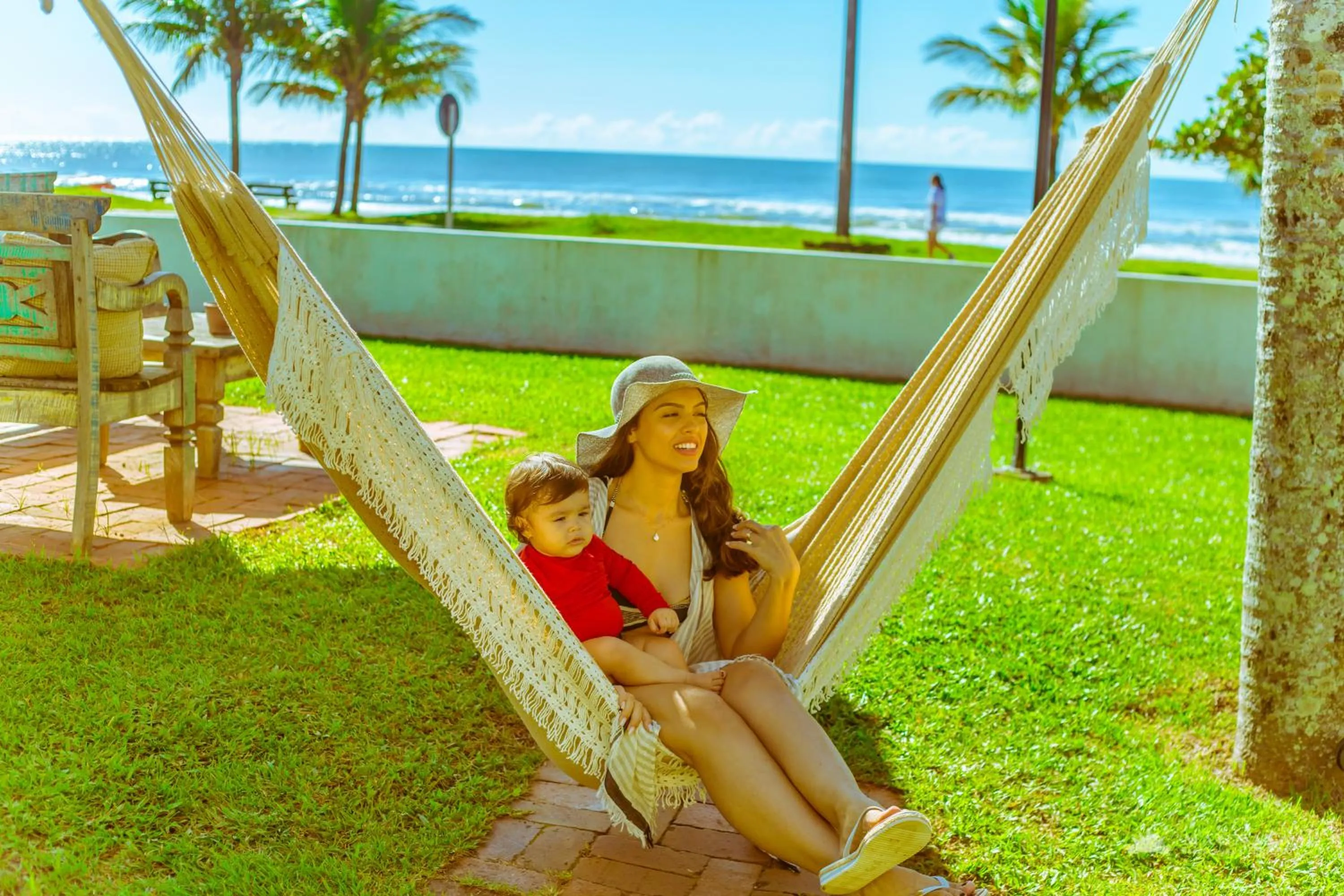 Garden in Hotel VillaReal Guaratuba - Caieiras