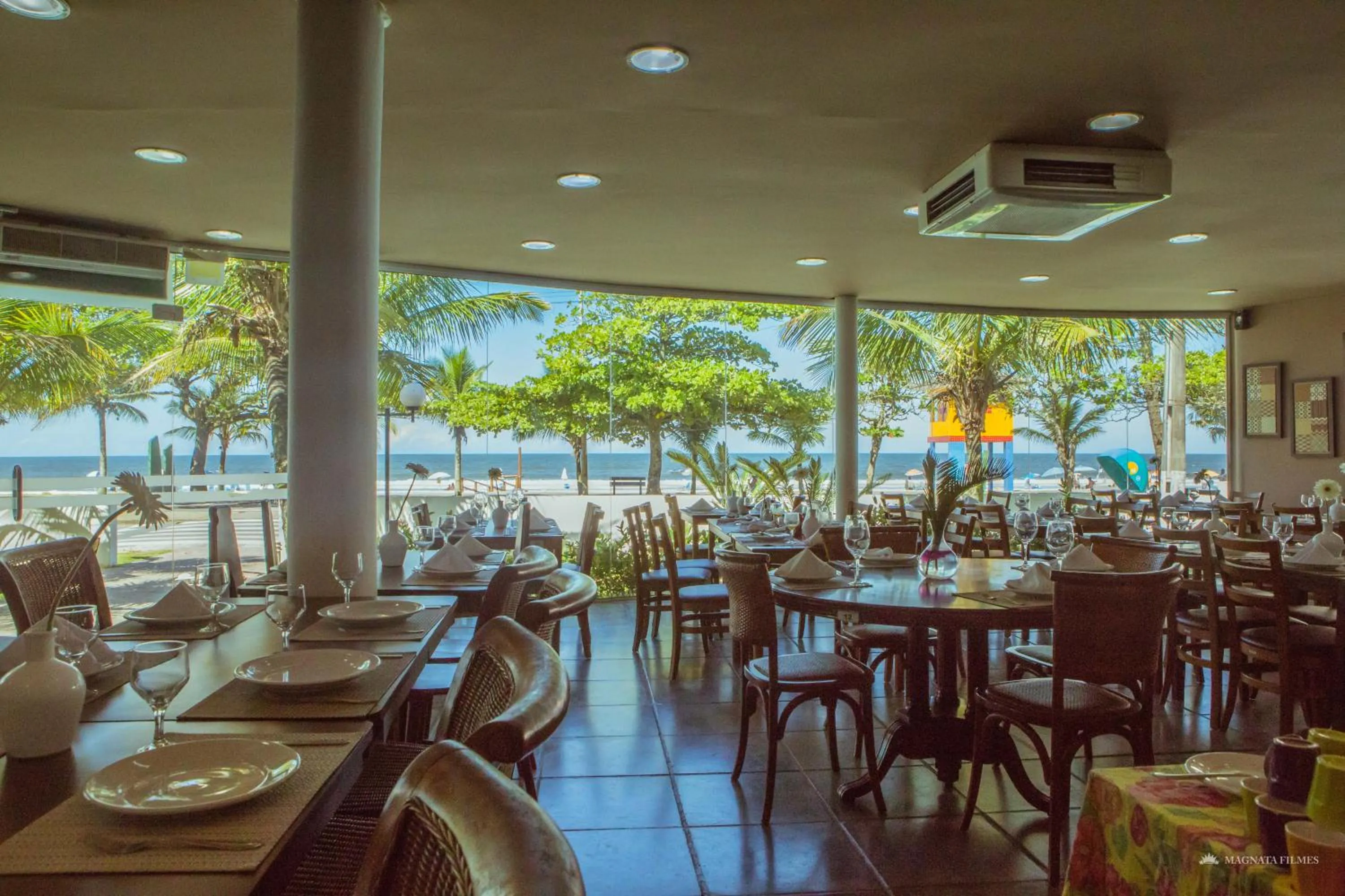Restaurant/places to eat in Hotel VillaReal Guaratuba - Caieiras
