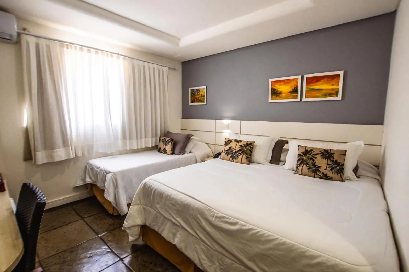 Bed in Hotel VillaReal Guaratuba - Caieiras