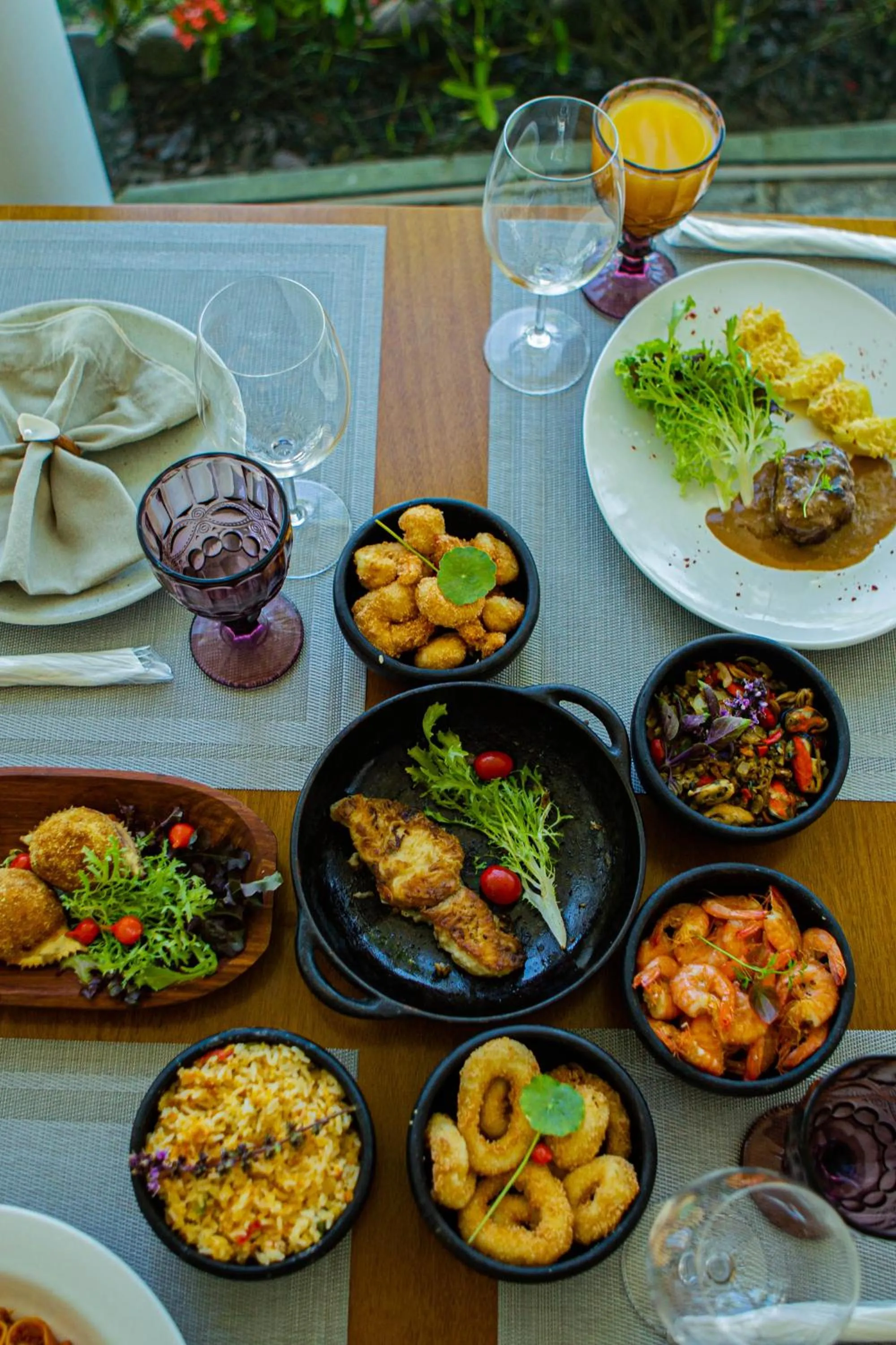 Restaurant/places to eat in Hotel VillaReal Guaratuba - Caieiras