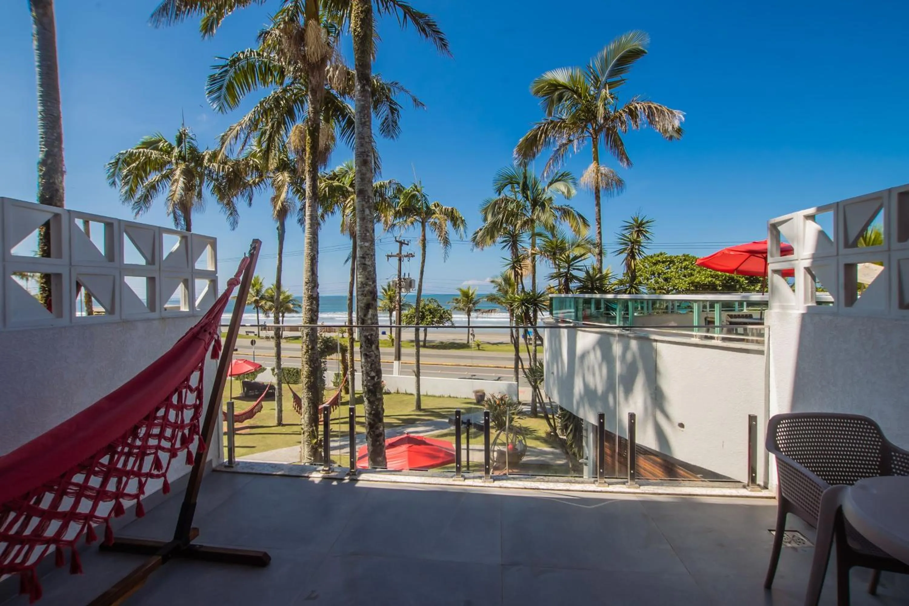 Patio in Hotel VillaReal Guaratuba - Caieiras