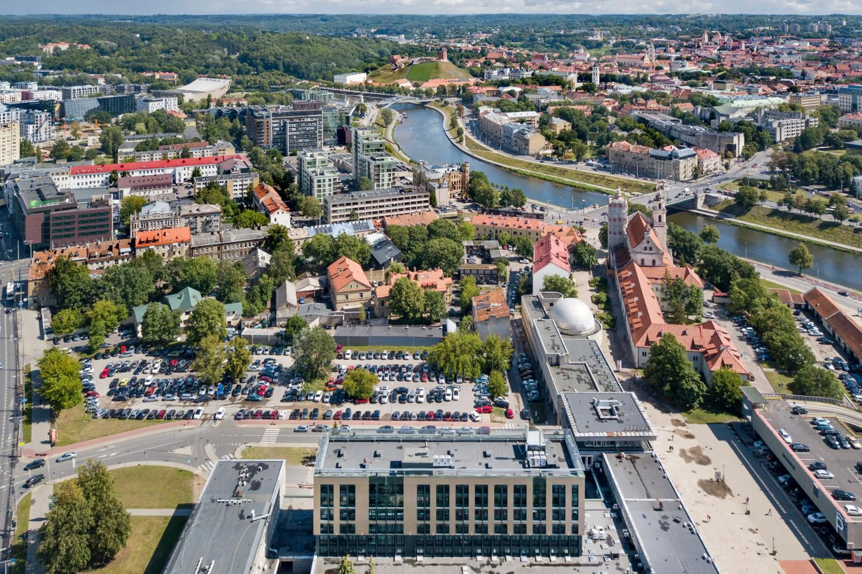 Bird's eye view in Best Western Vilnius