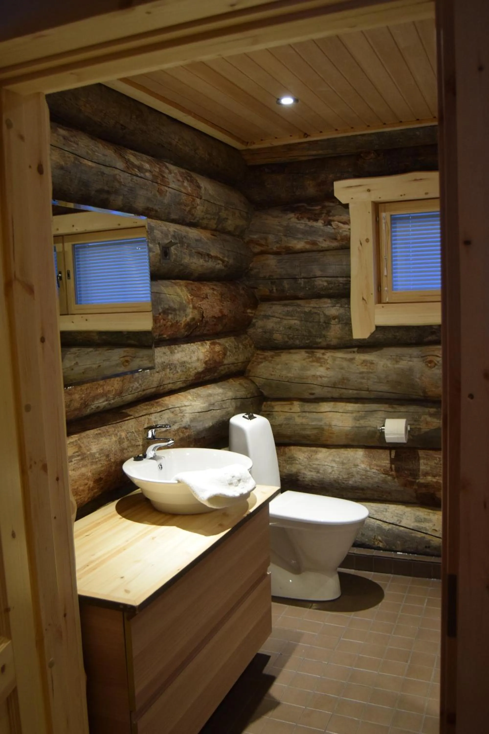Toilet in Wilderness Hotel Nellim & Igloos