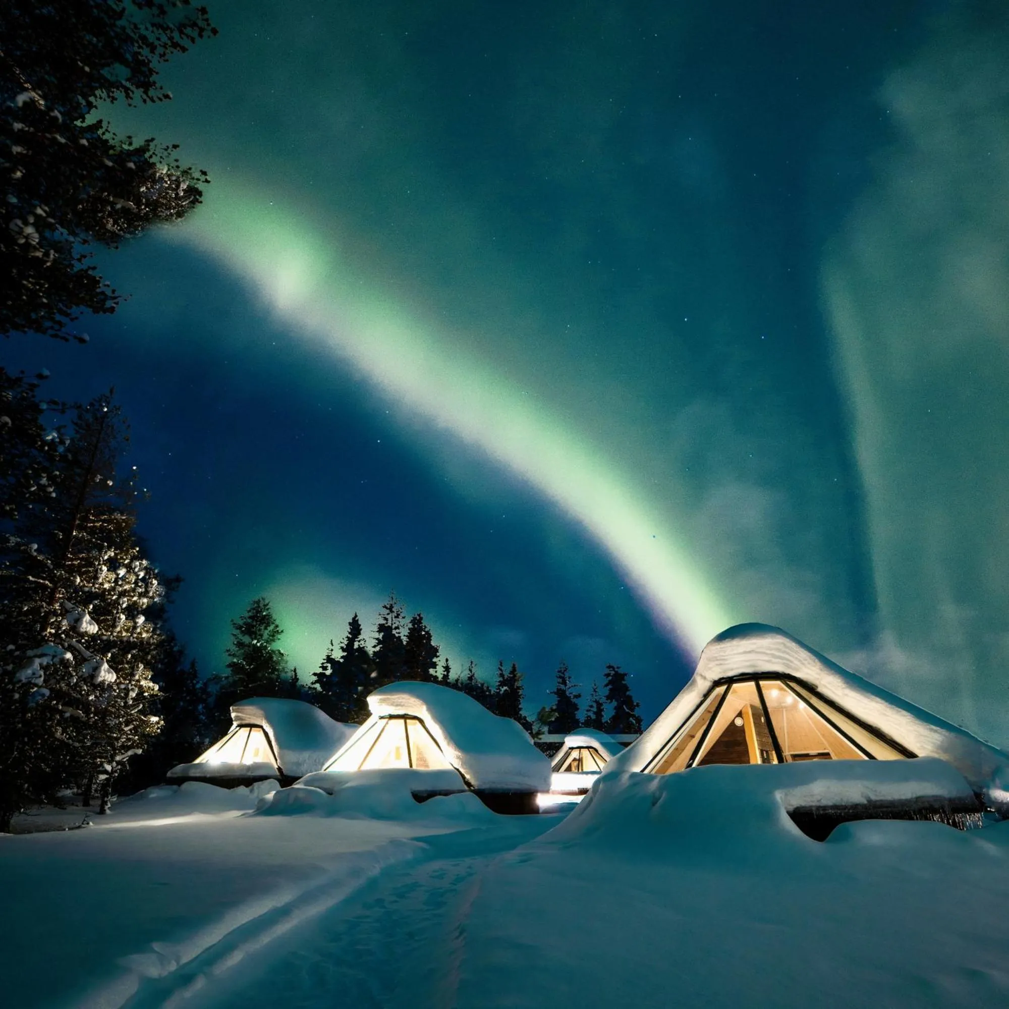 Property building in Wilderness Hotel Nellim & Igloos