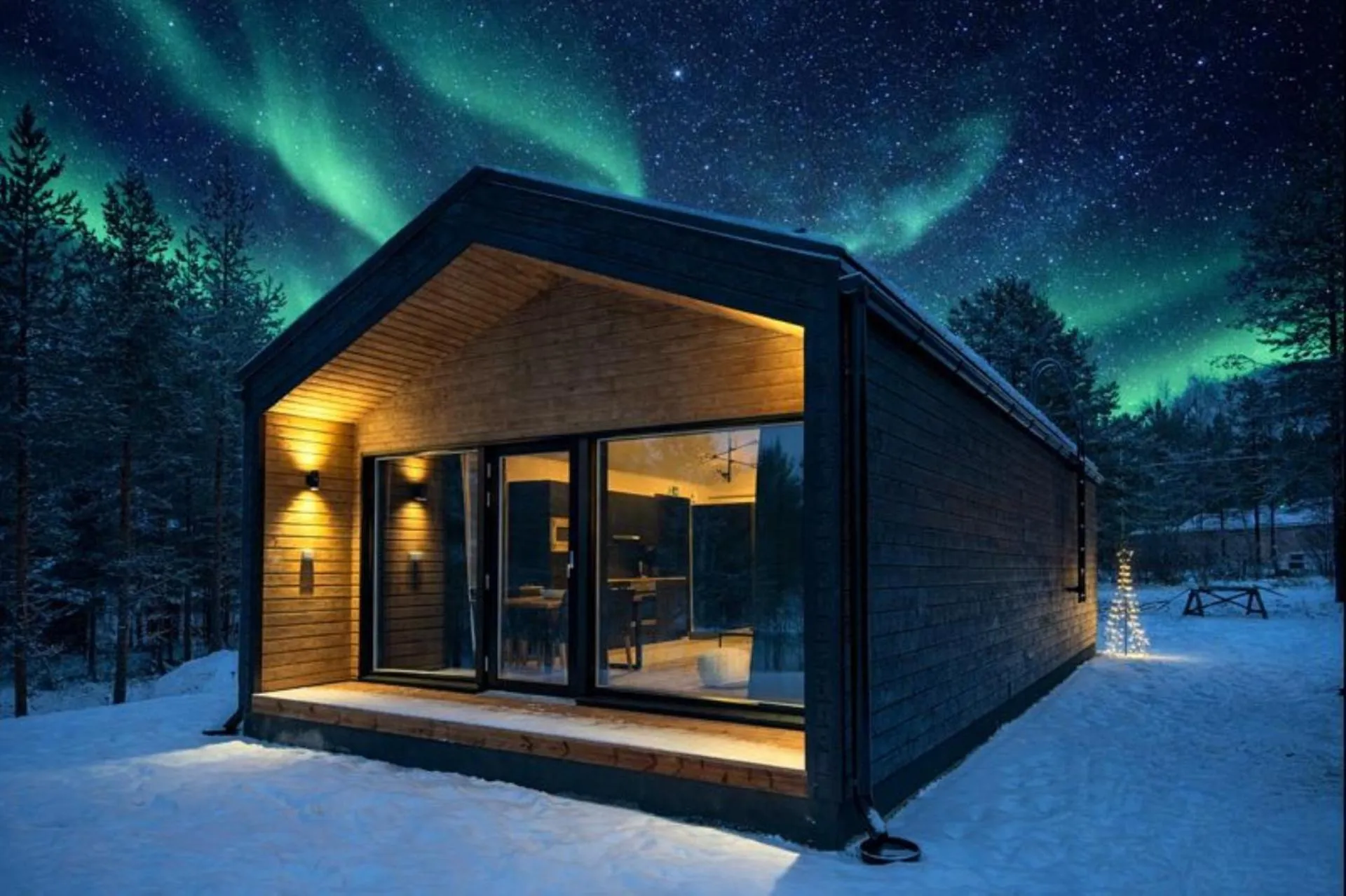 Patio in Wilderness Hotel Nellim & Igloos