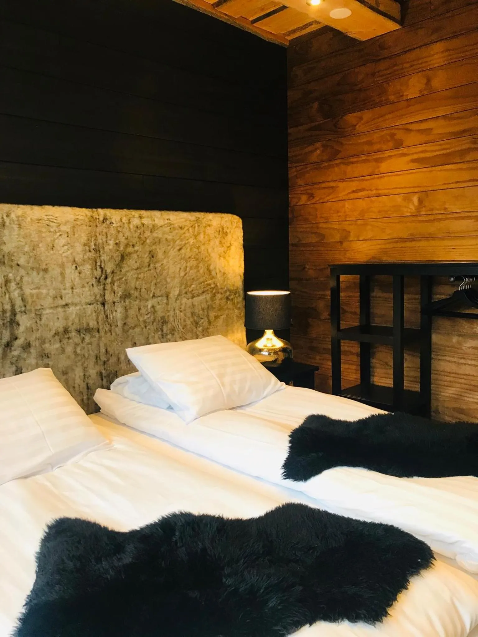 Bed in Wilderness Hotel Nellim & Igloos