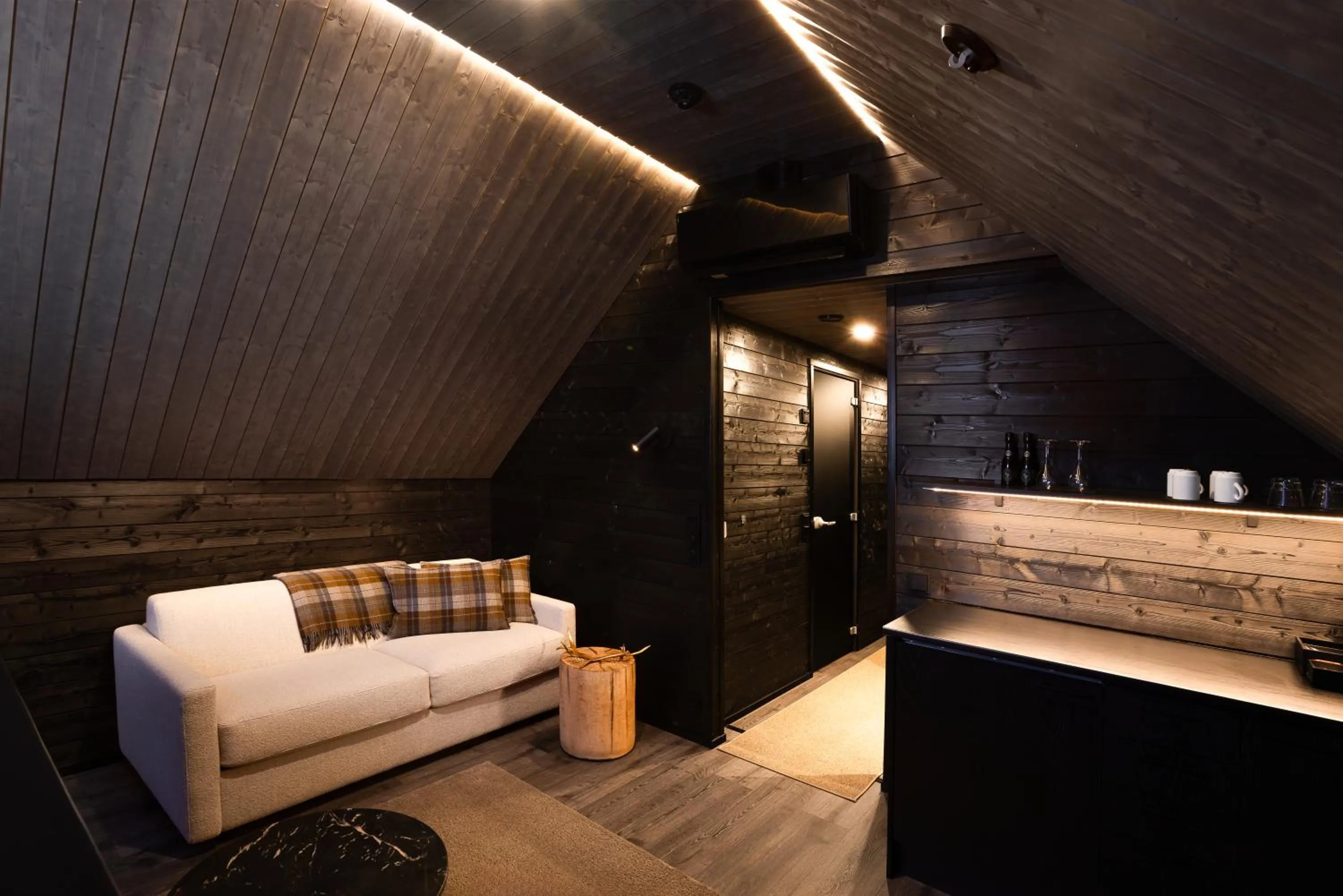 Decorative detail in Wilderness Hotel Nellim & Igloos