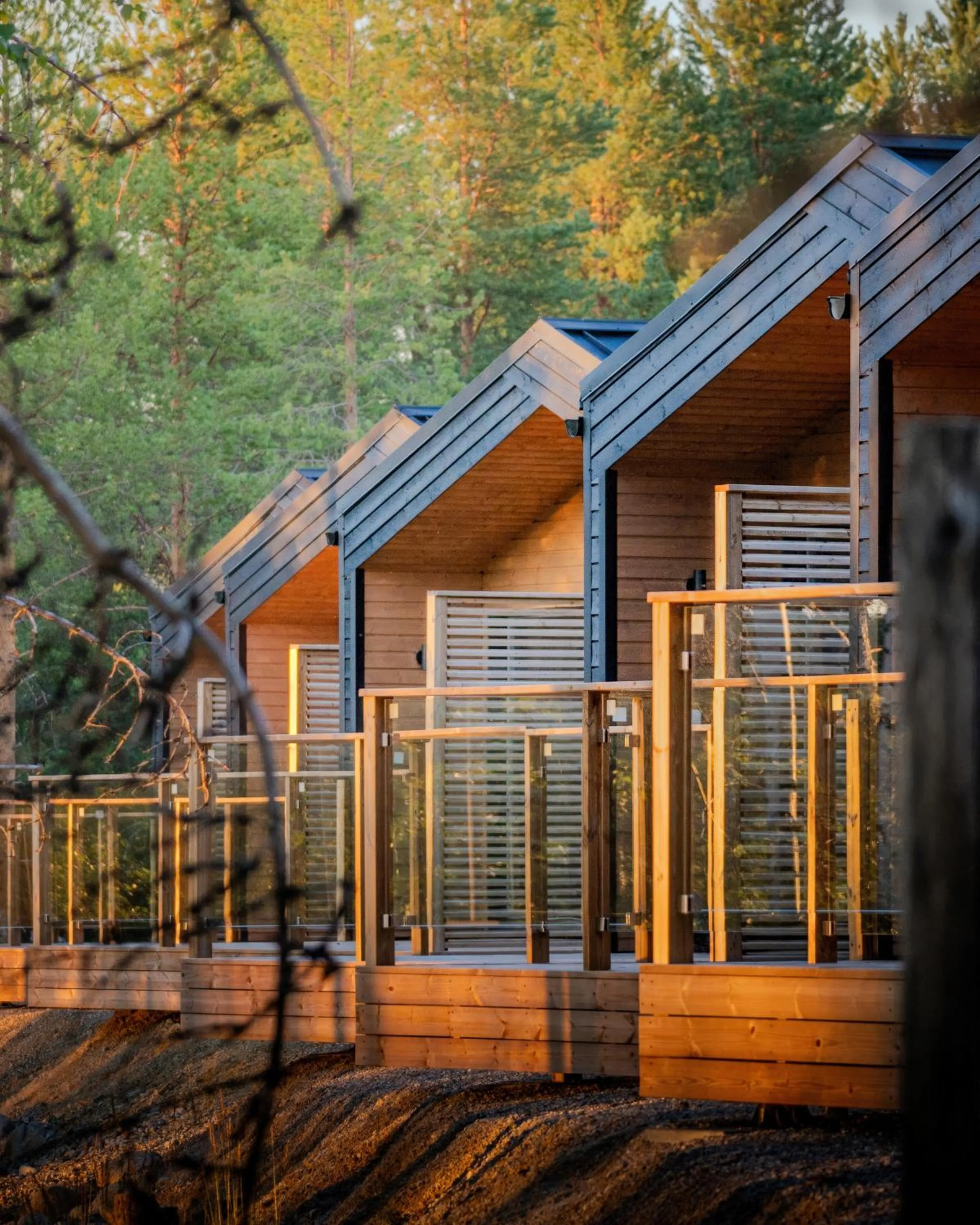 Patio in Wilderness Hotel Nellim & Igloos